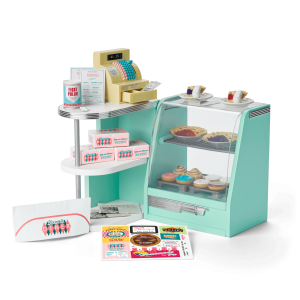 Maryellen's™ Seaside Diner Bakery Case for 18-inch Dolls (Historical Characters)