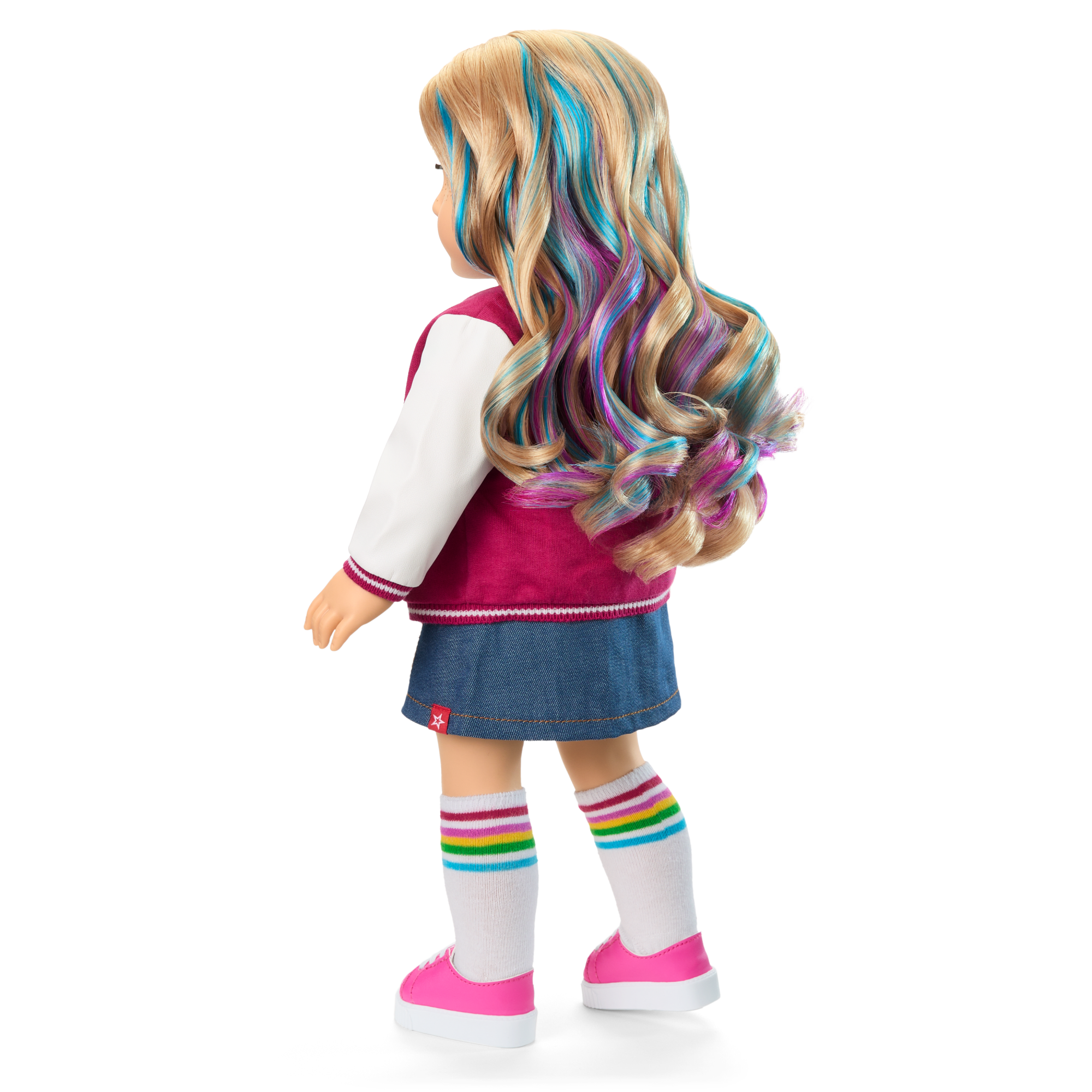 Truly Me™ 18-inch Doll #110 with wavy blonde hair - Image 4