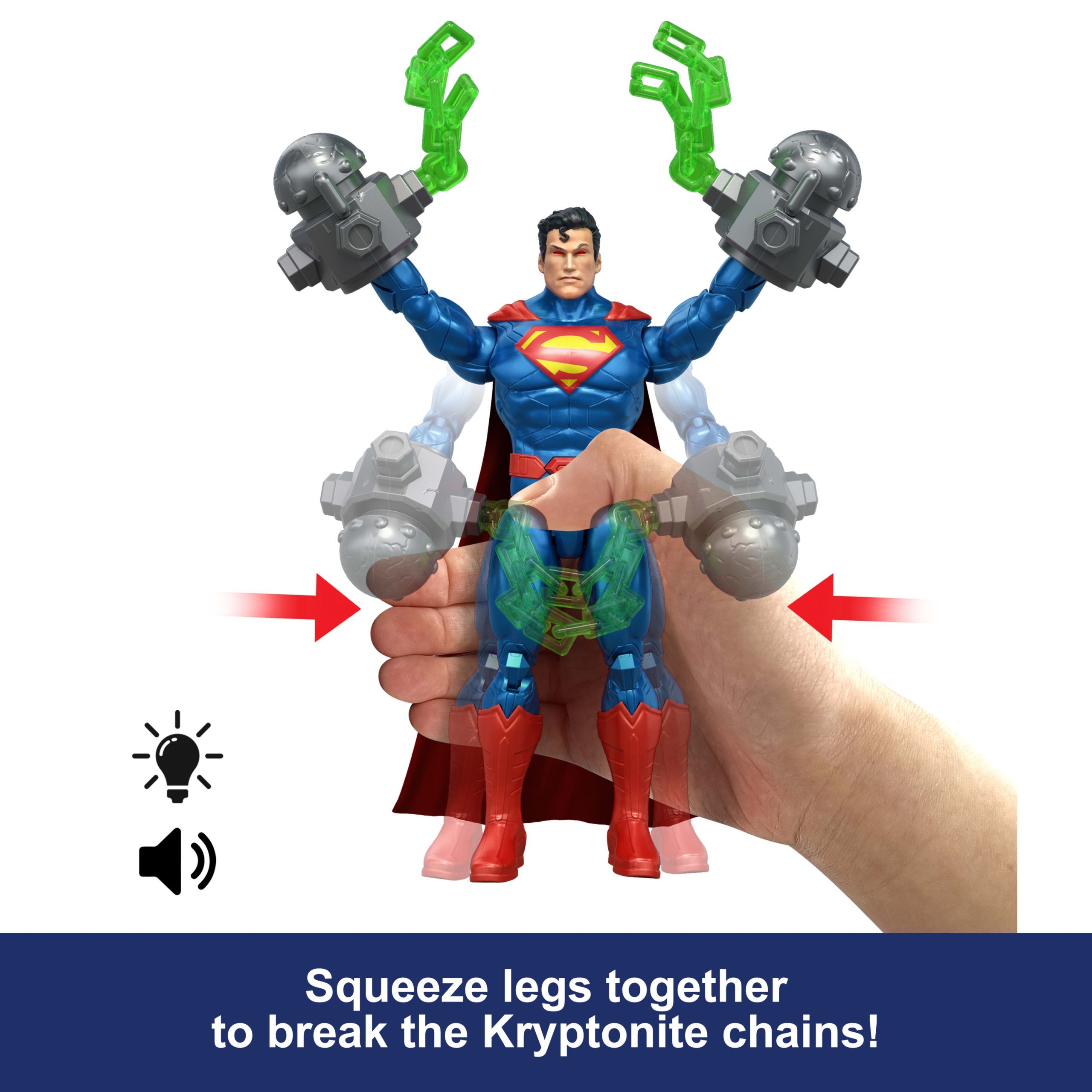 DC Premier 6.5 Inch Feature Action Figures. Specific Motion. Lights & Movie Dialogue & 12+ Sounds - Image 3