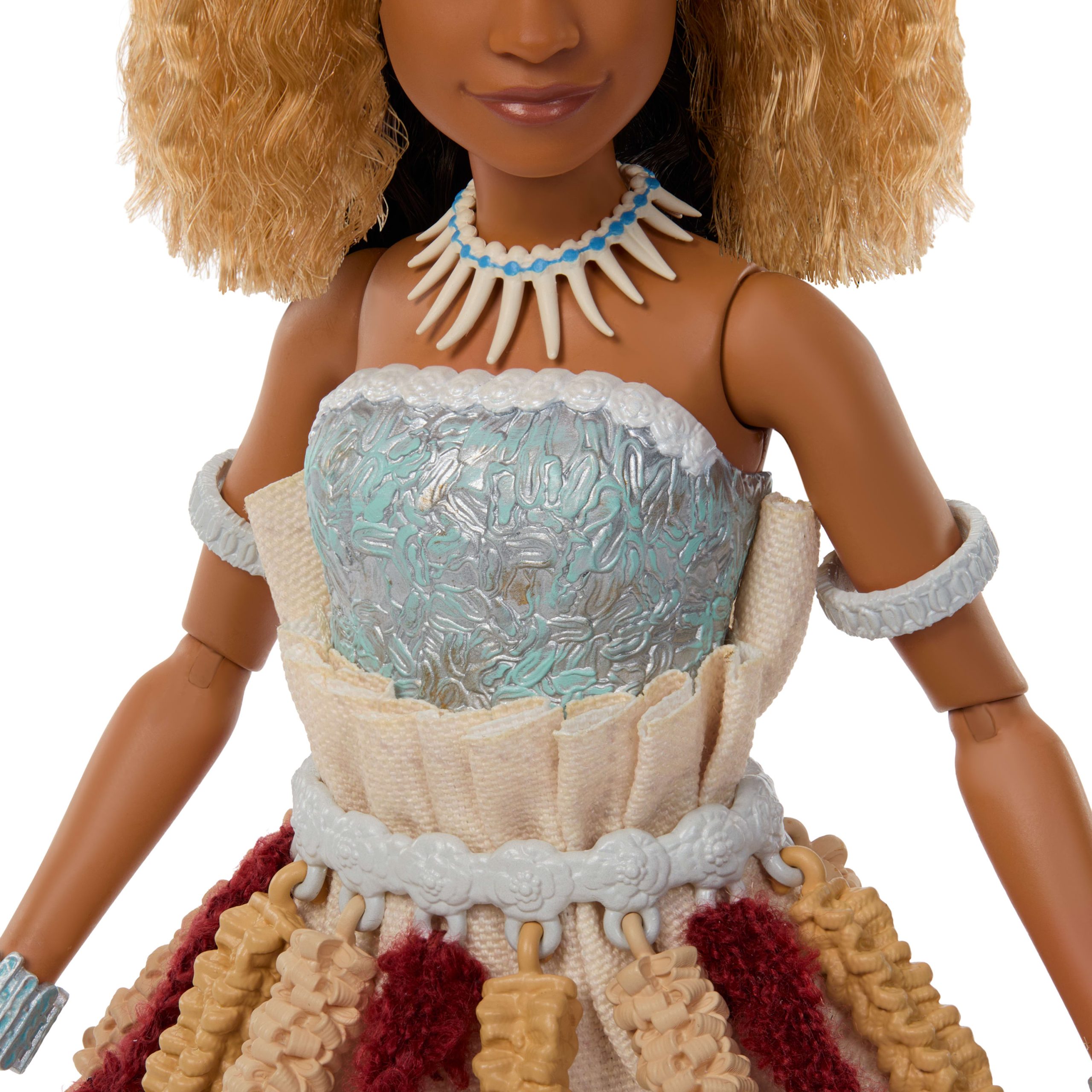 Mattel Disney Collector Moana Collectible Fashion Doll in Live Action Ceremonial Look With Shell Accessory - Image 3