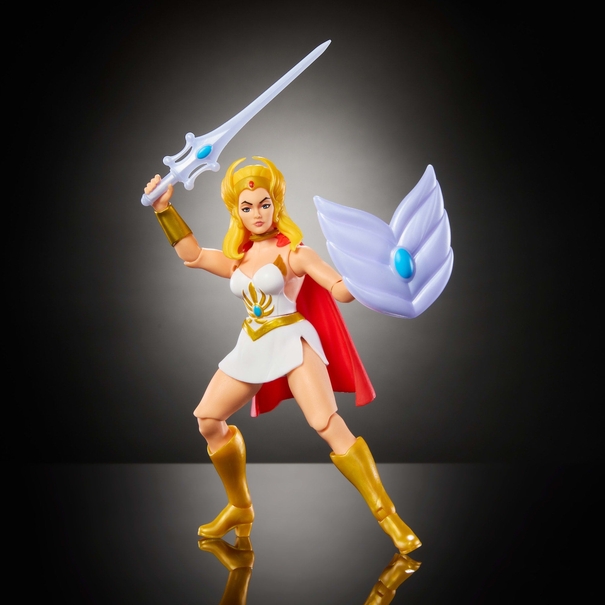 Masters of the Universe Origins Figura de Ação Cartoon Collection She-Ra de 5.5 polegadas - Image 4