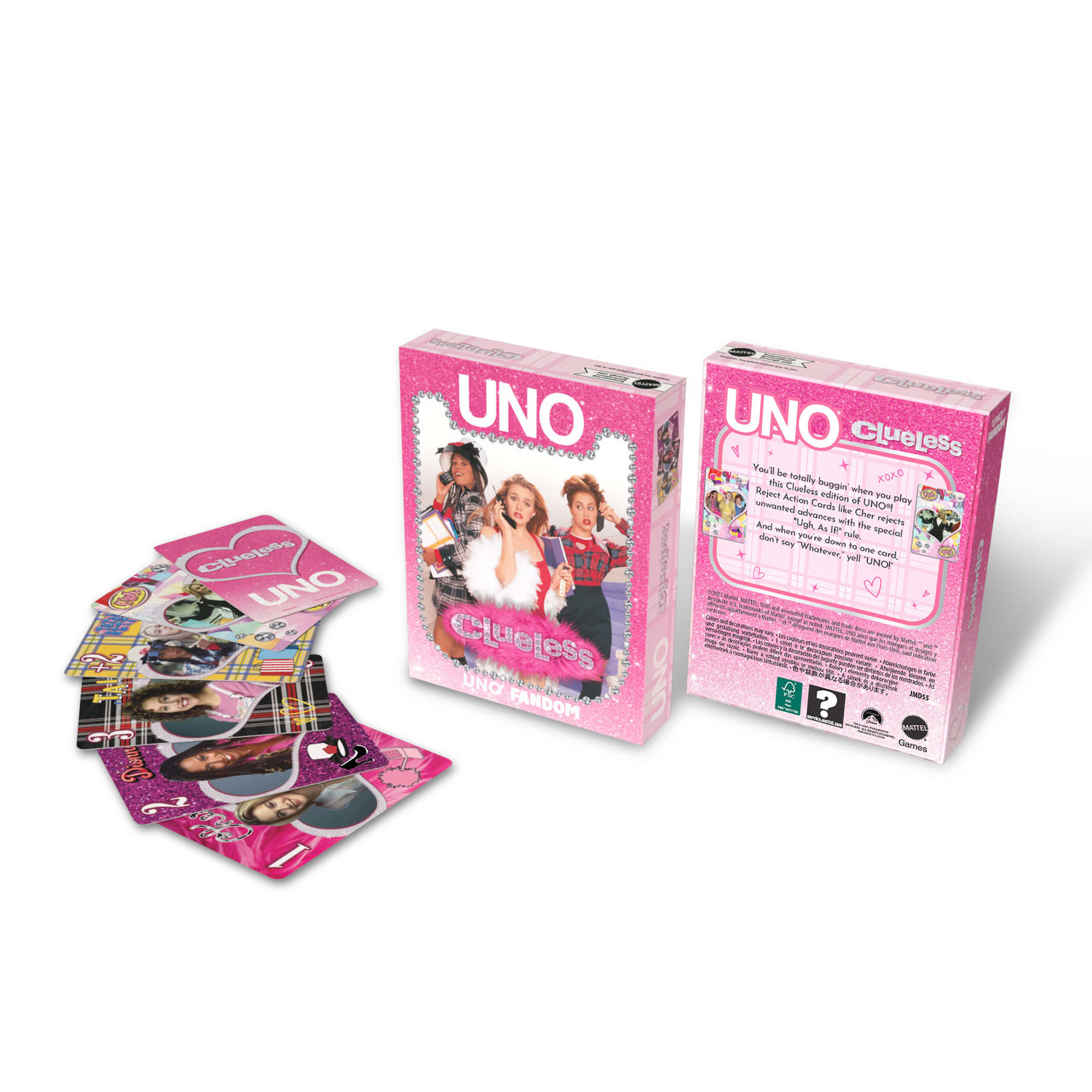 UNO Fandom x Clueless 30th Anniversary Deck