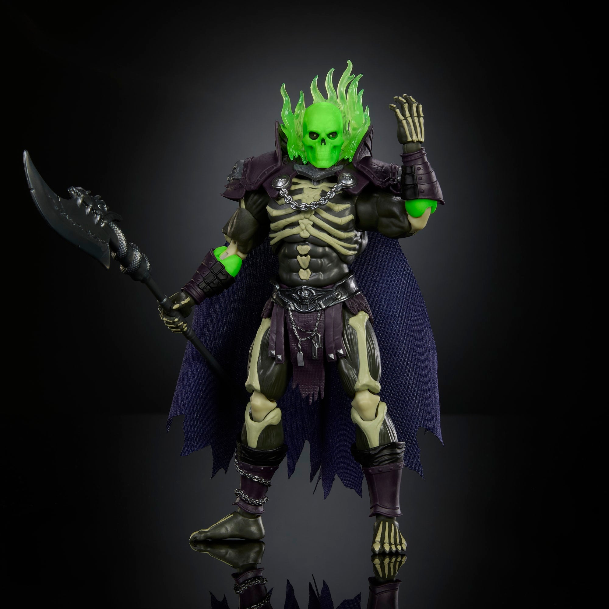 Masters Of The Universe Chronicles Scare Glow Action Figure Toy MOTU 1:12 Scale 32 Articulations - Image 3
