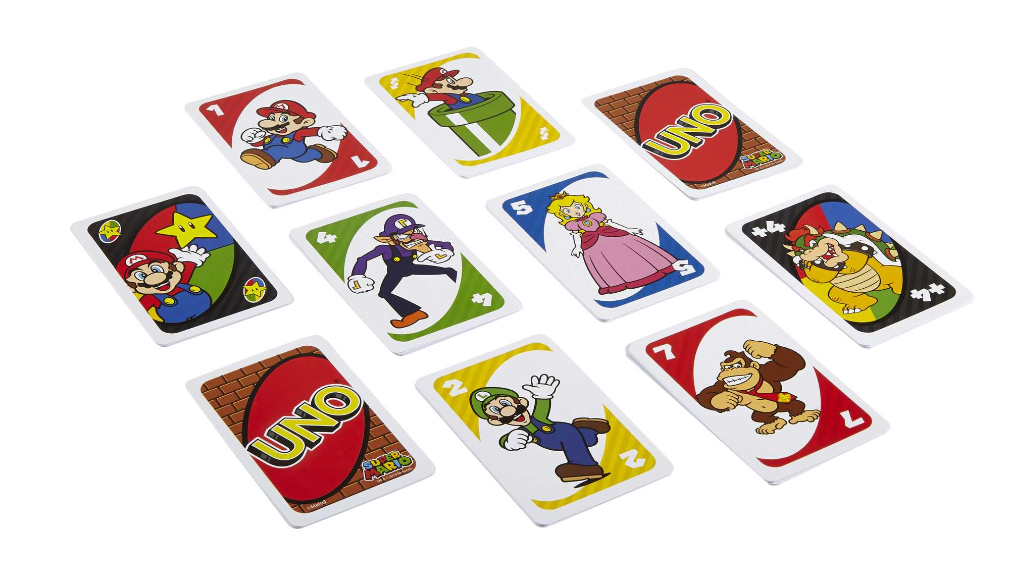 UNO Super Mario Card Game. Video Game Themed Travel Game in Collectible Storage Tin - Image 6