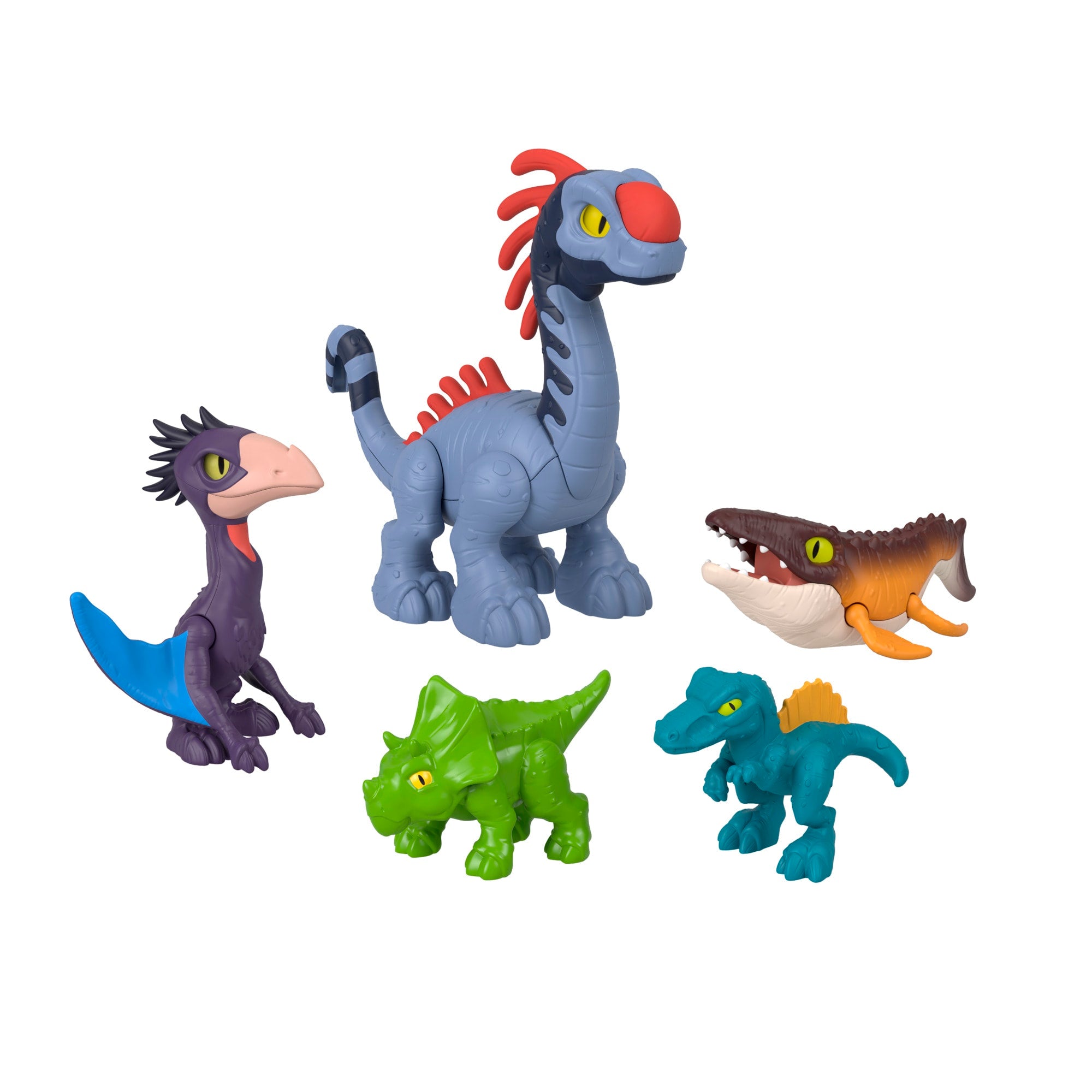 Fisher-Price-Multipack Dinosaures Air. Mer. Terre Imaginext - Image 2