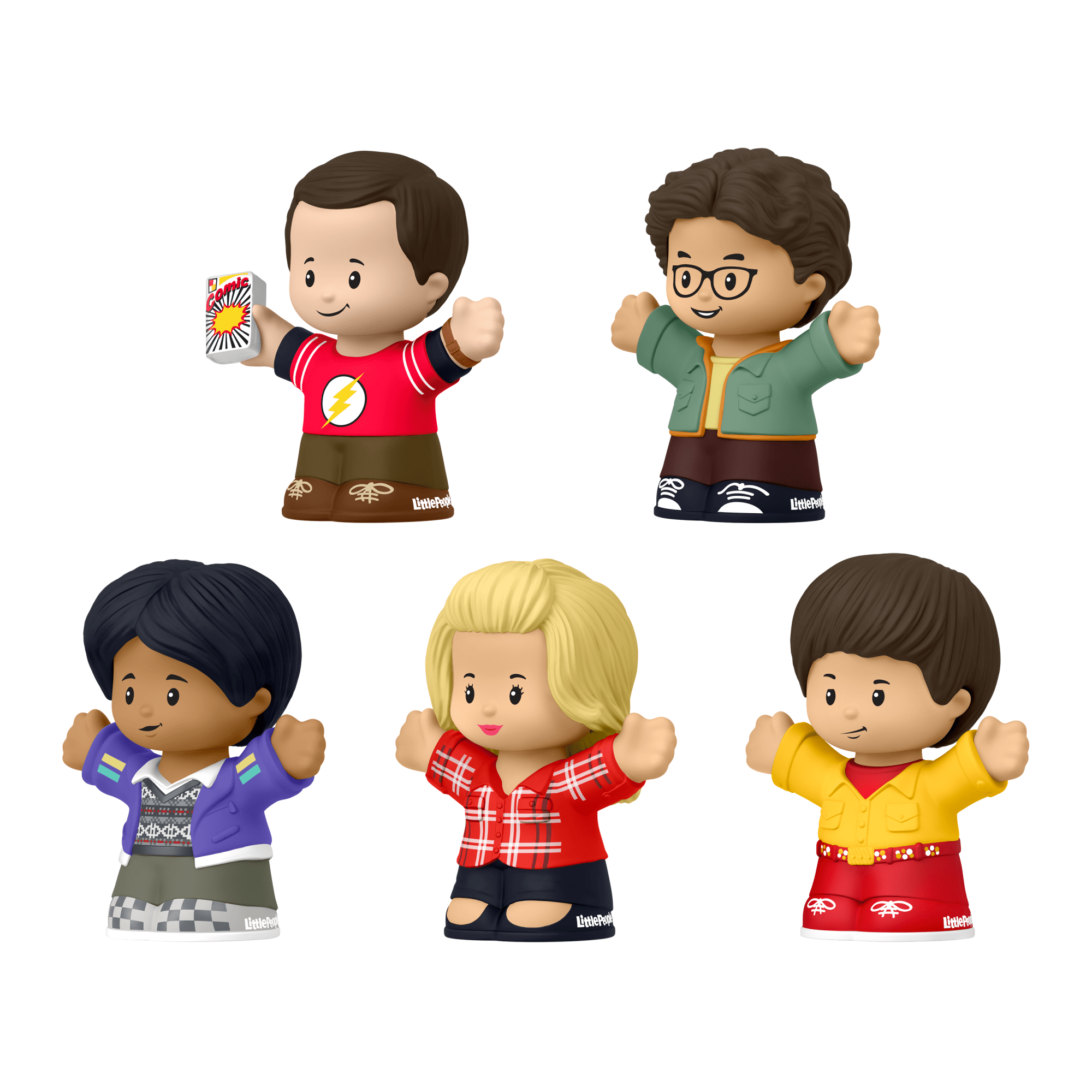 Little People Collector The Big Bang Theory TV Show Special Edition Set. 5 Figures - Image 6
