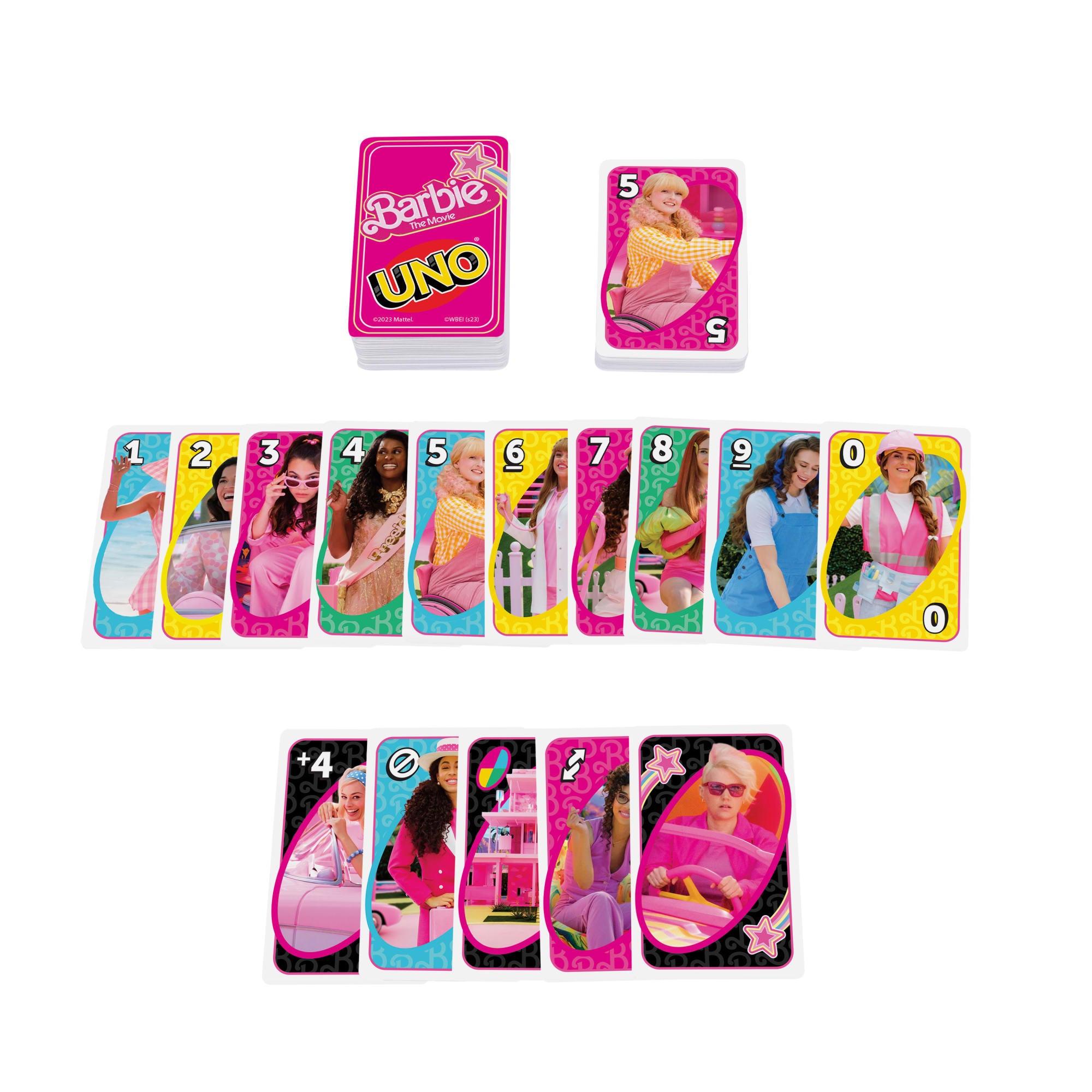 UNO Barbie The Movie Card Game. inspired By The Movie - Image 4