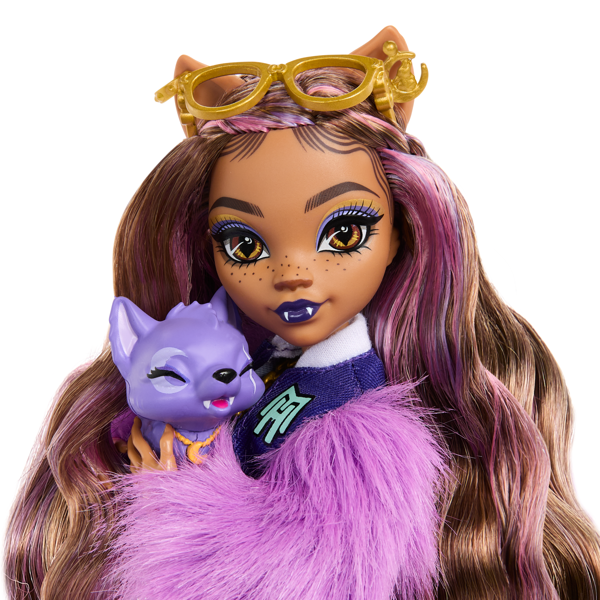 Monster High Poupée. Animal et Accessoires Clawdeen Wolf. Croissant - Image 3