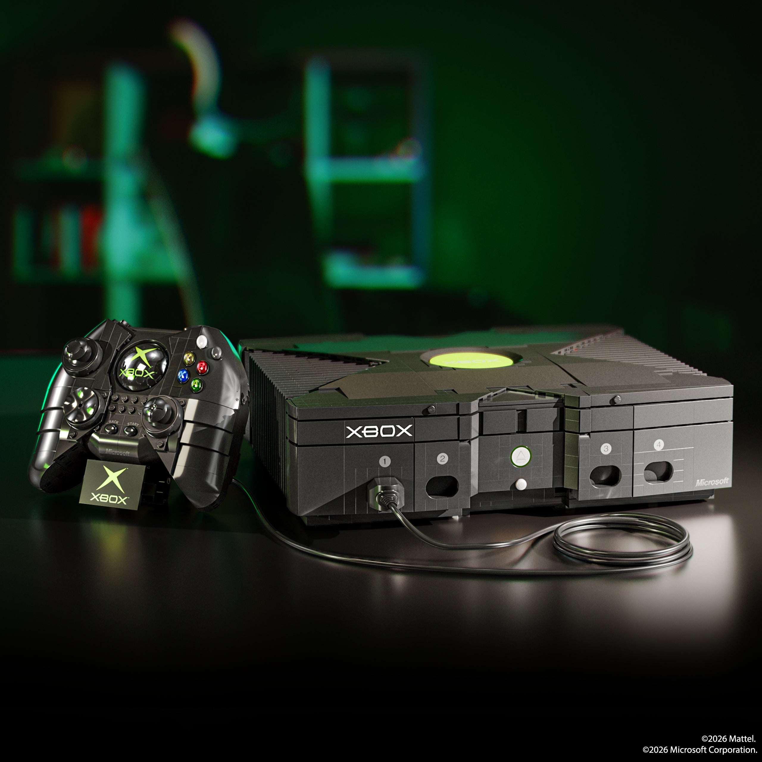 Mattel Brick Shop Microsoft-Coffret de Construction Xbox Originale - Image 3