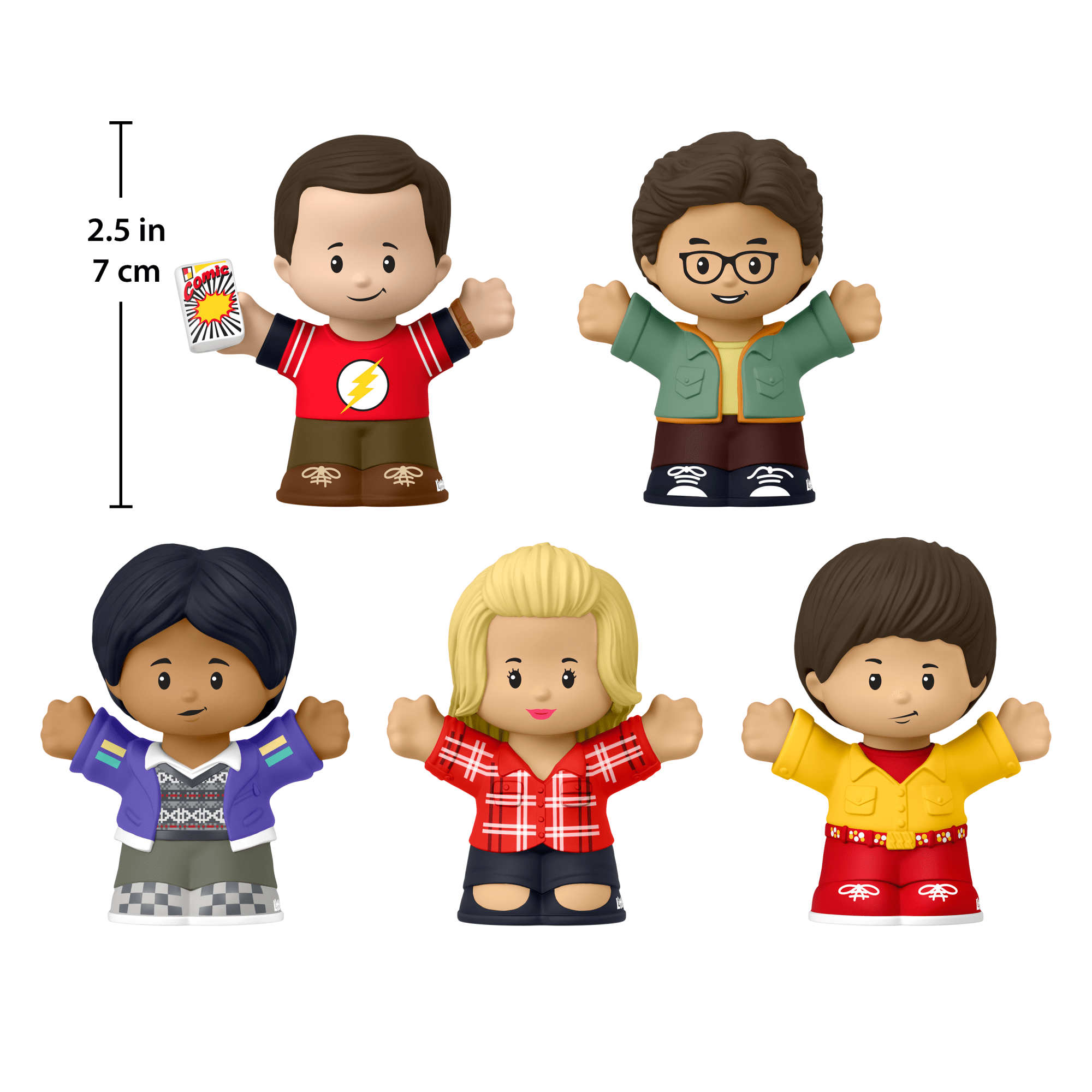 Little People Collector The Big Bang Theory TV Show Special Edition Set. 5 Figures - Image 4