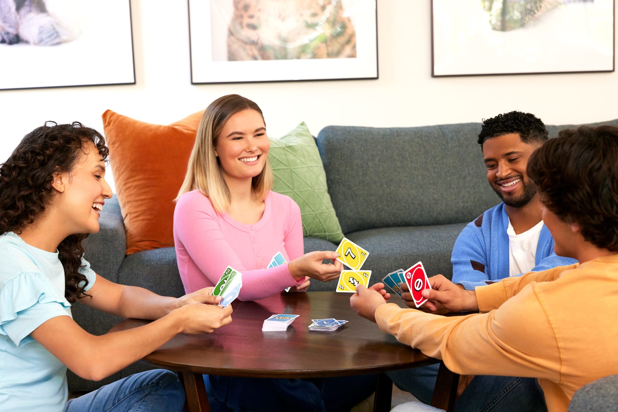 UNO Teams Card Game For Family Nights. Game Nights. Travel. Camping & Parties - Image 2