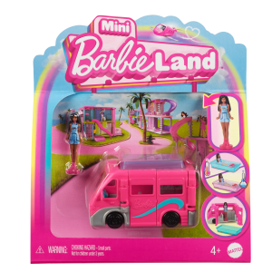 Barbie Mini Barbieland Coffret Autocaravane de Rêve. Poupée