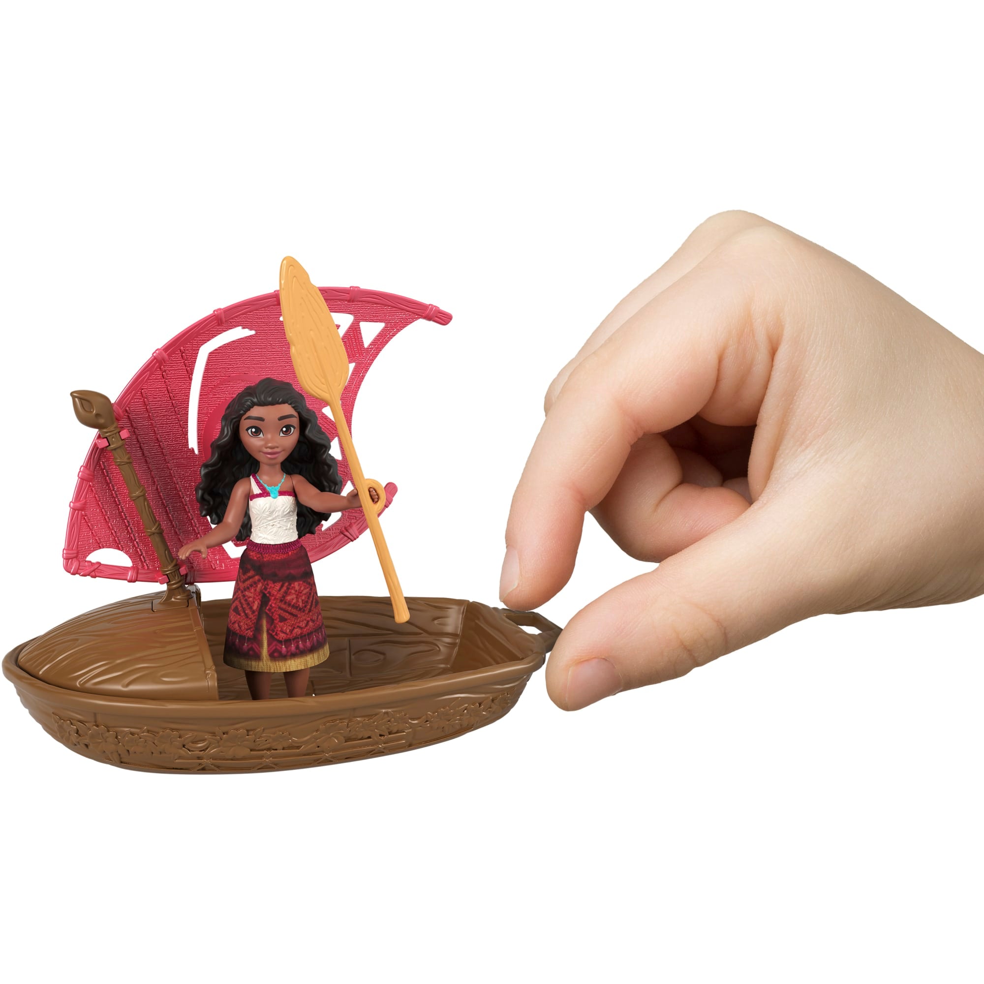 Moana 2 Set de Juego Canoa con Mini Muñeca Sorpresa y Accesorios - Image 2