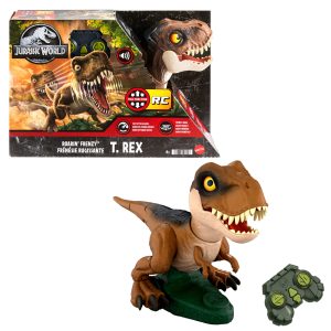 Jurassic World  Frénésie Rugissante  Téléguidé  T. Rex. Motorisé