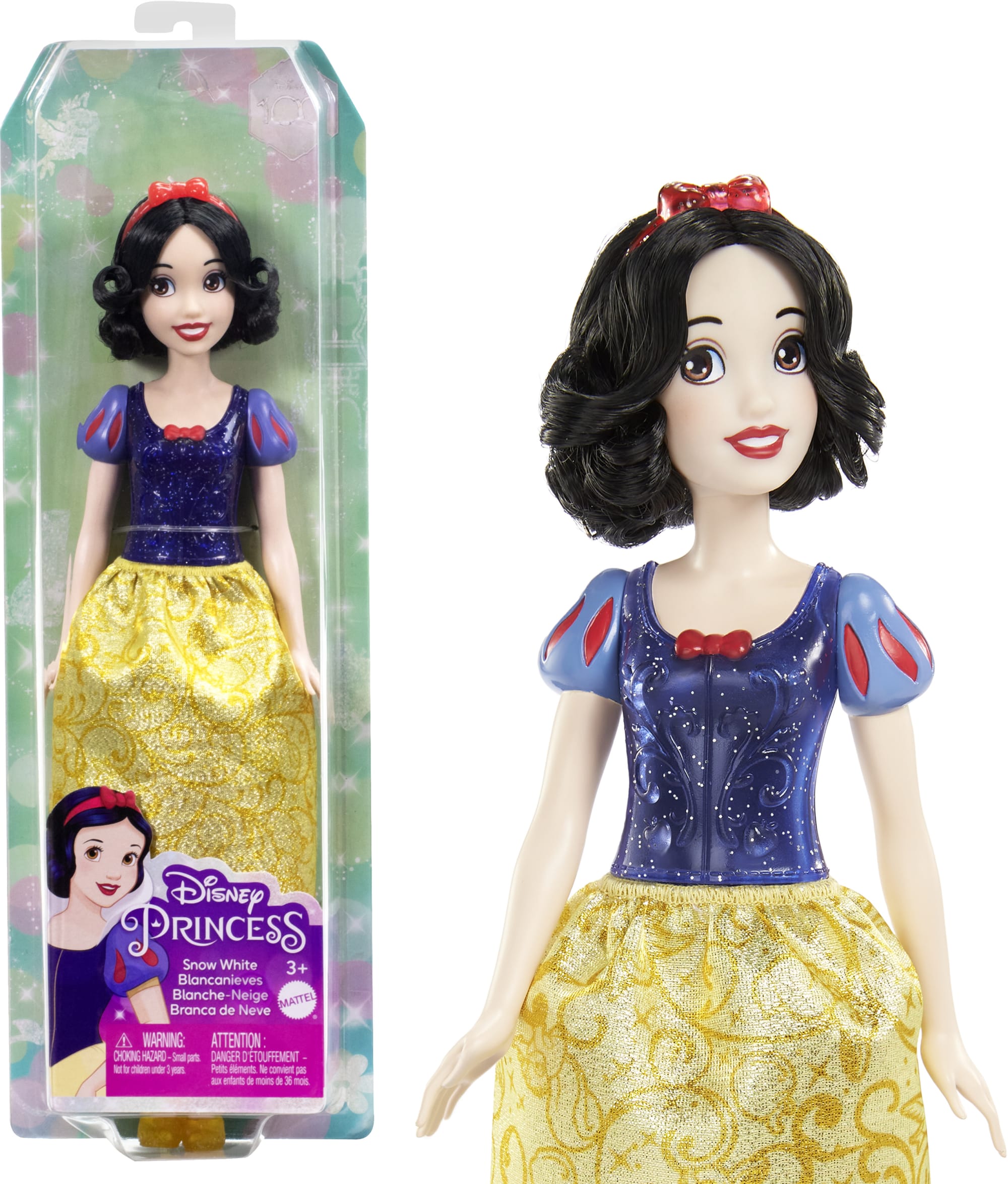 Disney-Princesses Disney-Blanche-Neige-Poupée. Habillage. Accessoires