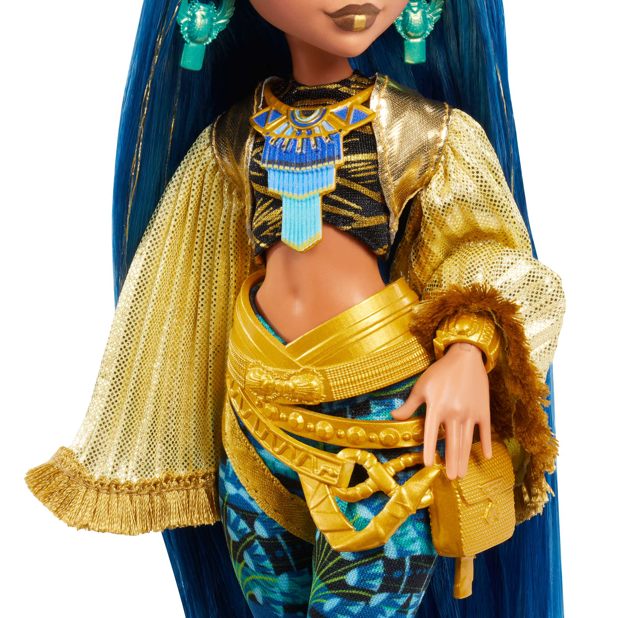 Monster High Monster Fest Cleo De Nile Fashion Doll With Festival Outfit. Band Poster And Accessories - Image 3