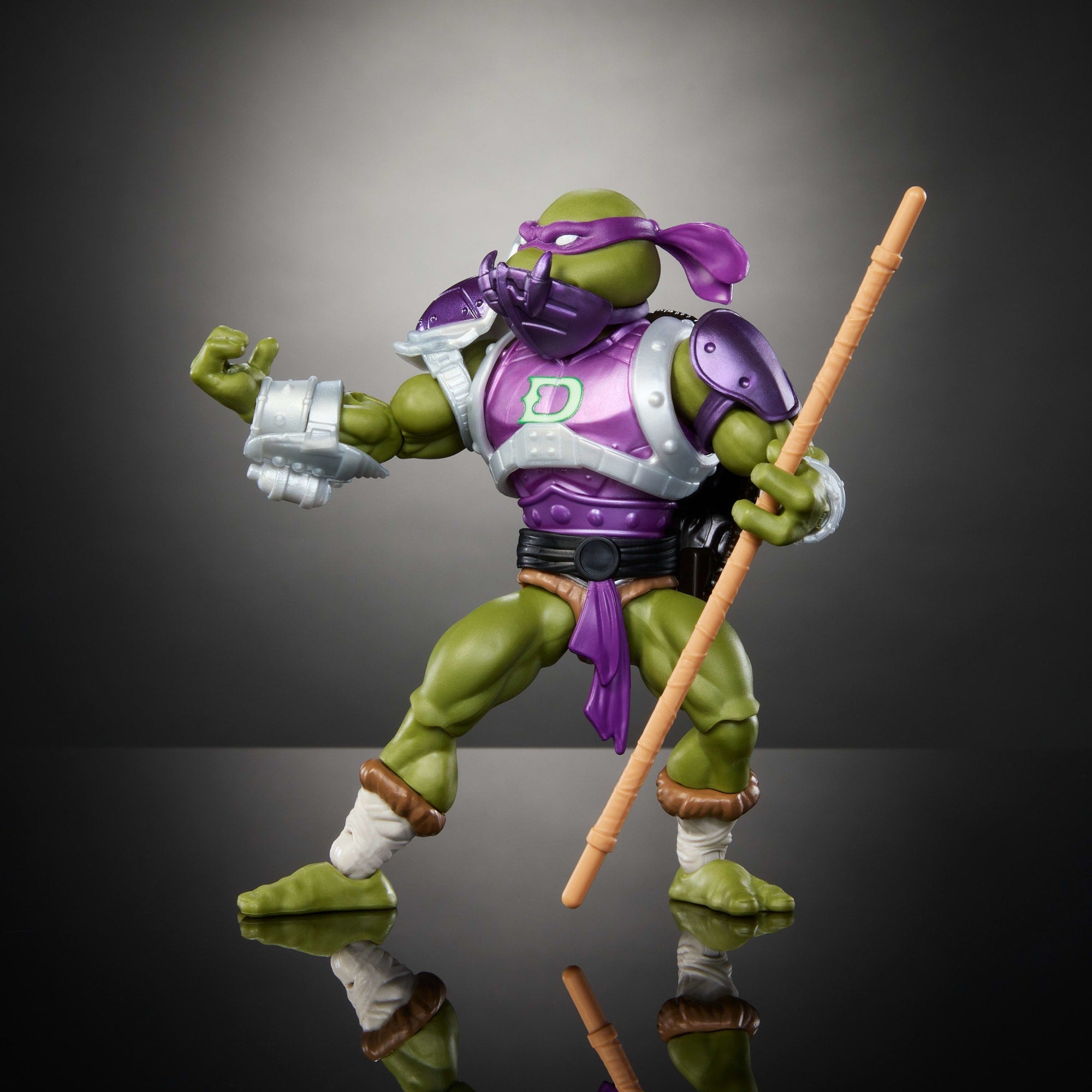 Masters of the Universe Tartarugas of Grayskull Figura de Ação Donatello de 5.5 pulgadas - Image 4
