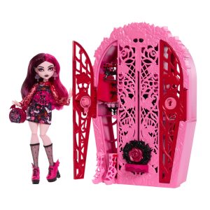 Monster High Skulltimate Secrets Garden Mysteries Playset. Draculaura Doll With 19+ Surprises