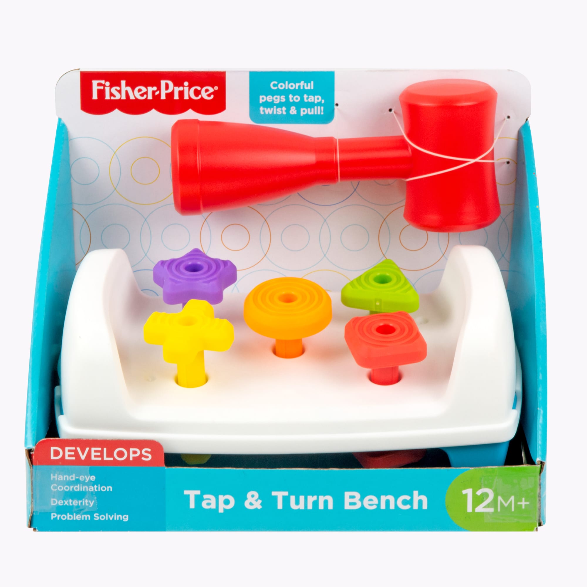 Fisher-Price Tap & Turn Bench. Double-Sided infant & Toddler Toy - Image 6