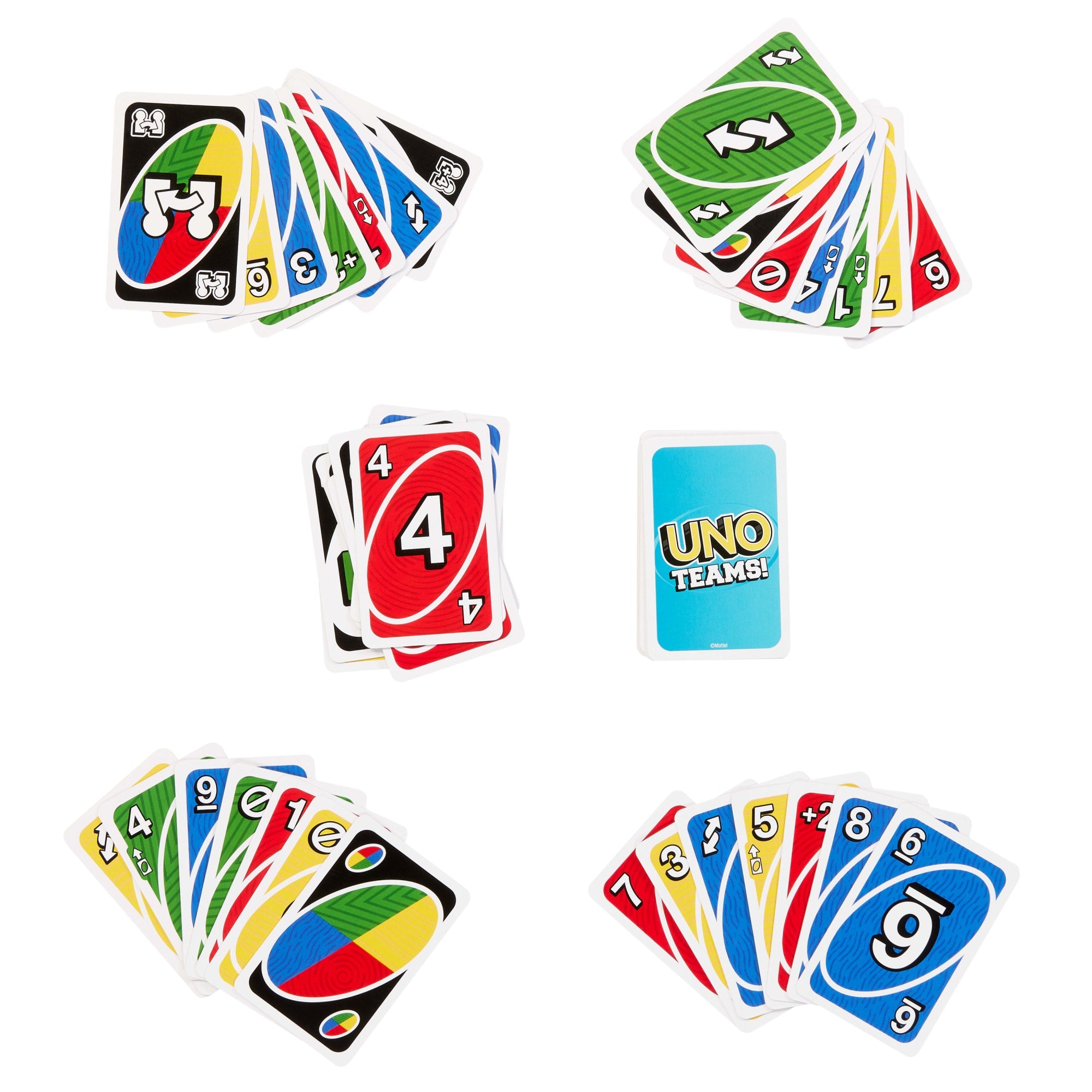 UNO Teams Card Game For Family Nights. Game Nights. Travel. Camping & Parties - Image 5