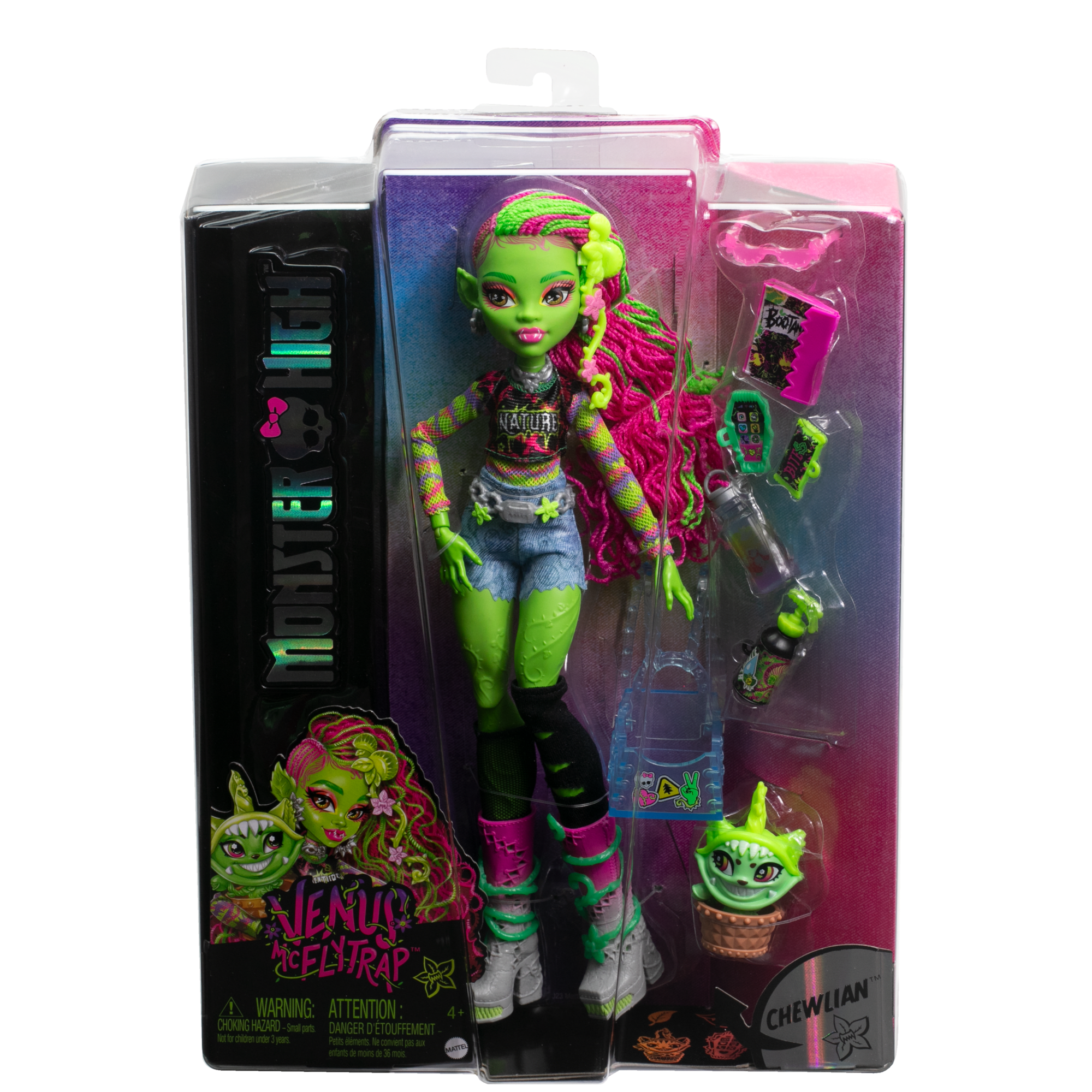 Monster High Poupée. Animal et Accessoires Venus Mcflytrap. Chewlian - Image 6