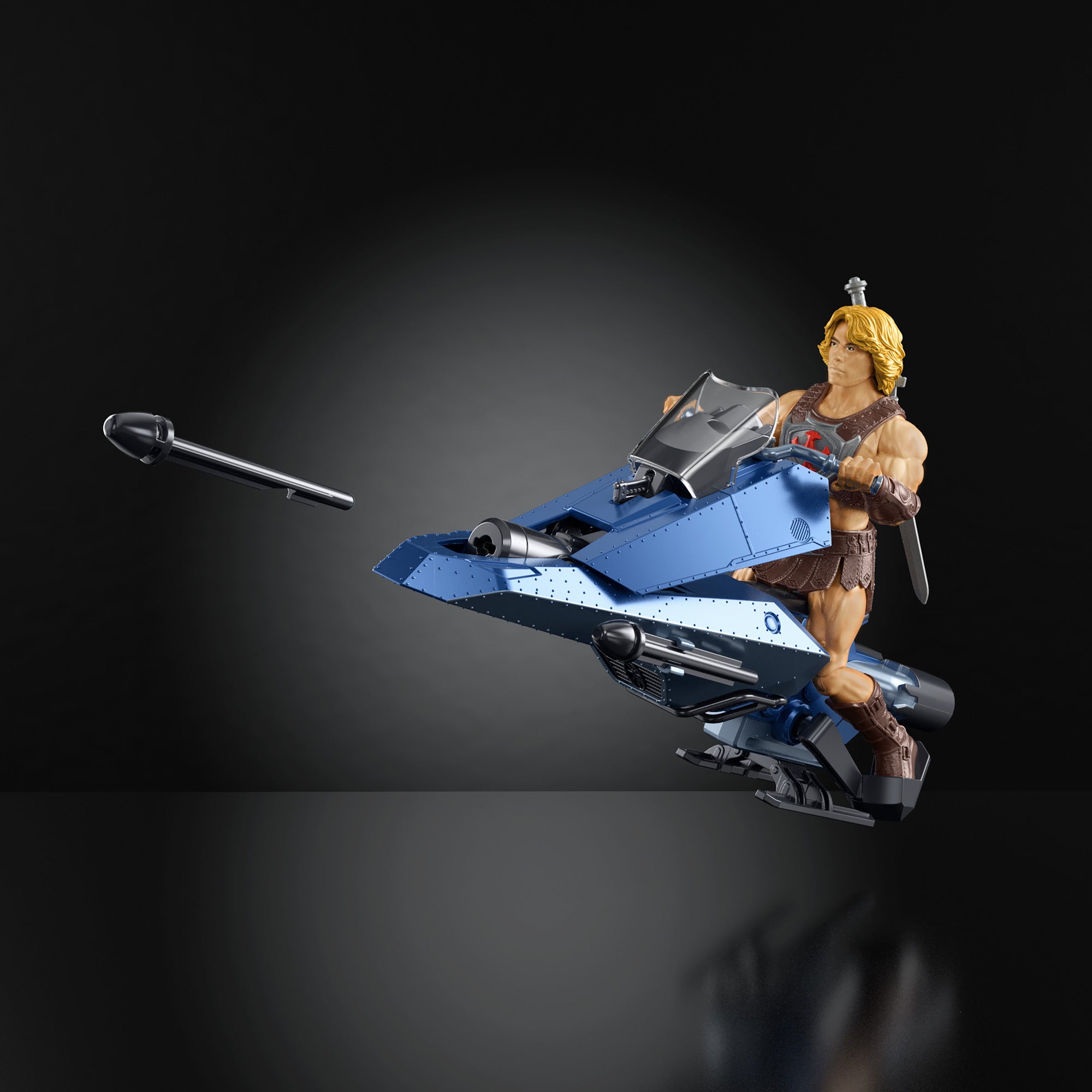 Masters Of The Universe He-Man And Sky Sled Pack. 2026 Movie Vehicle & Figure. 5.5 Inch Scale - Image 5