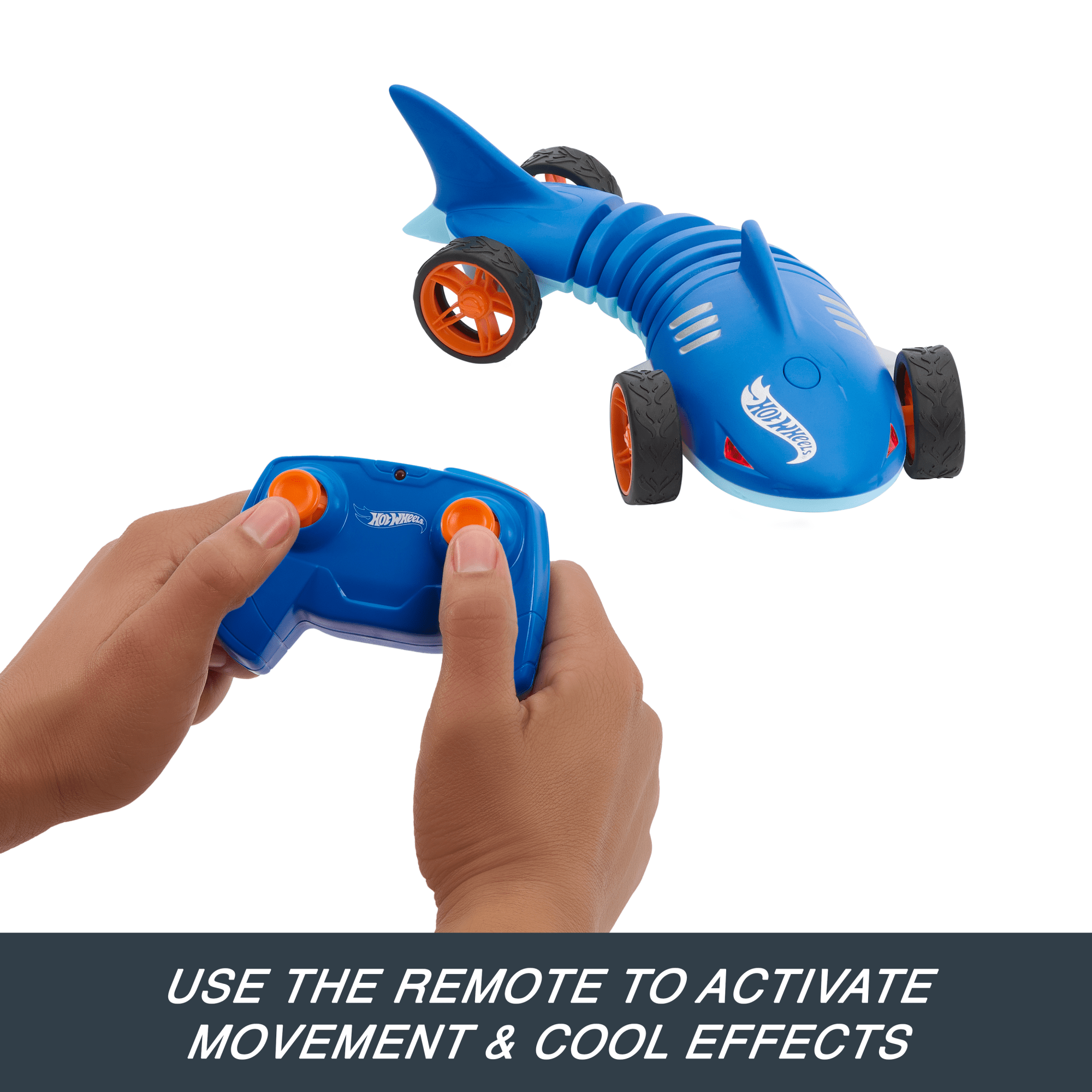 Hot Wheels RC 1:15 Scale Shark Speeder. Battery-Powered Remote-Control Vehicle - Image 5
