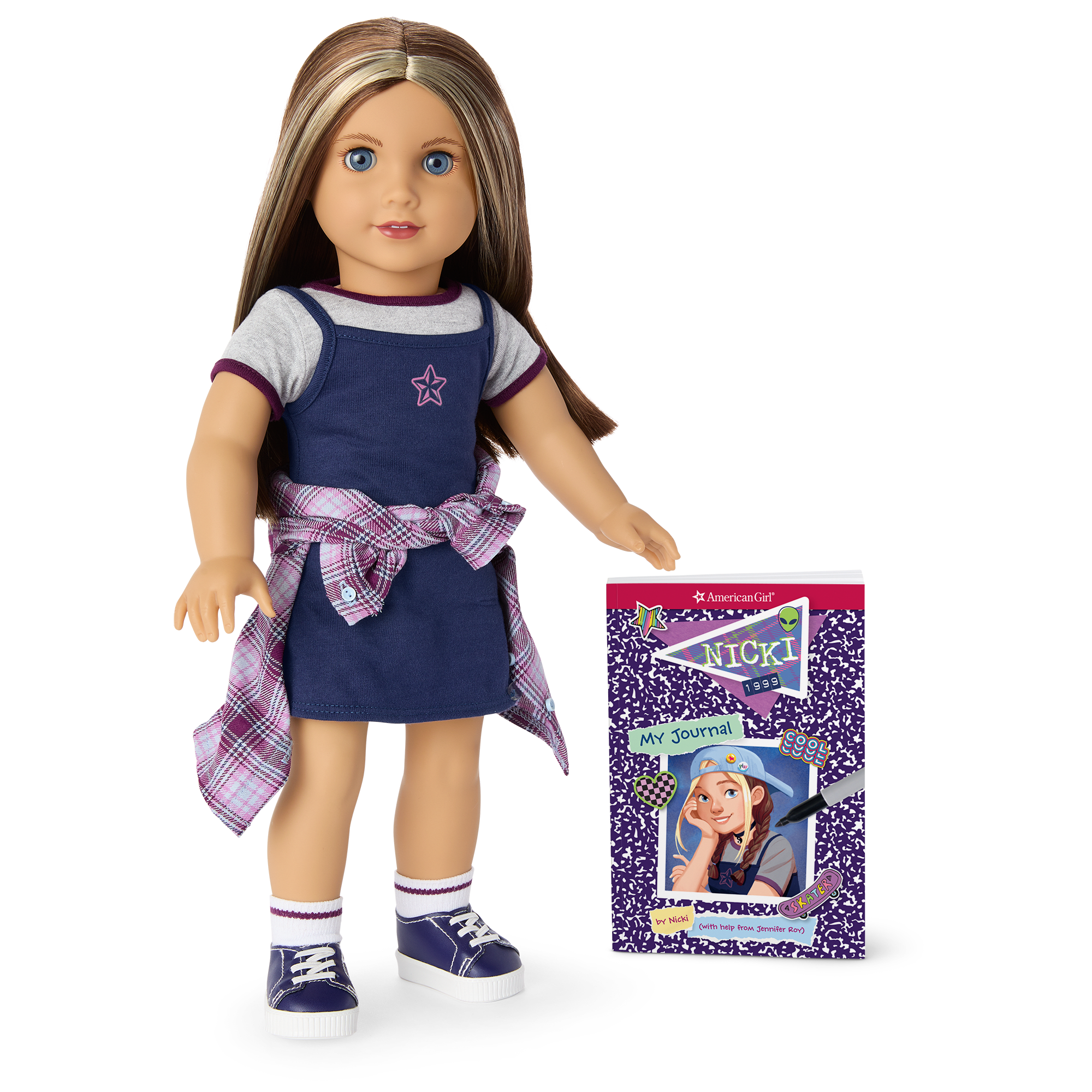 Nicki™ 18-inch Doll. Journal. Accessories & Doll Carrier (Historical Characters) - Image 2