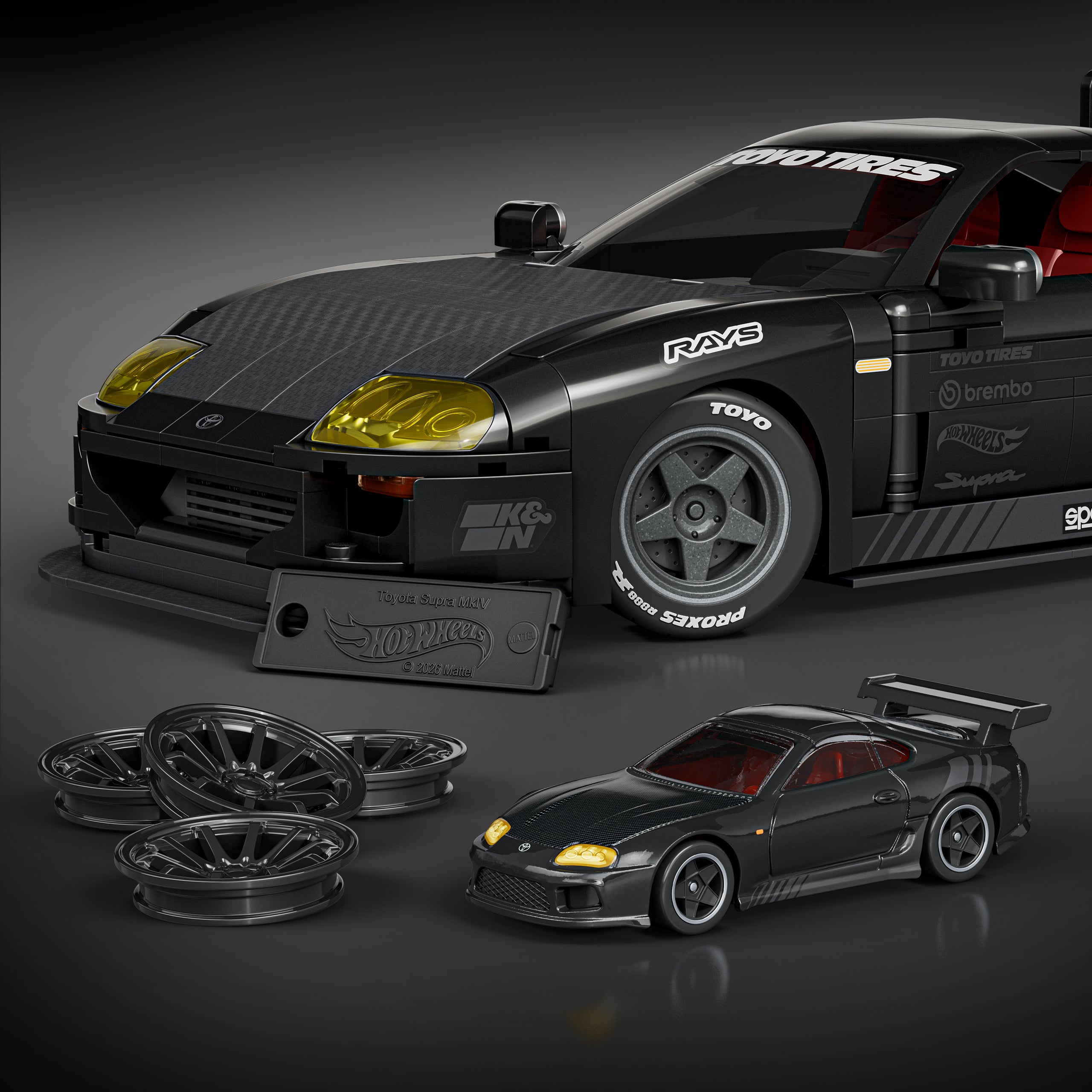 Hot Wheels-Coffret de Construction Toyota Supra Mkiv de 1994 - Image 5