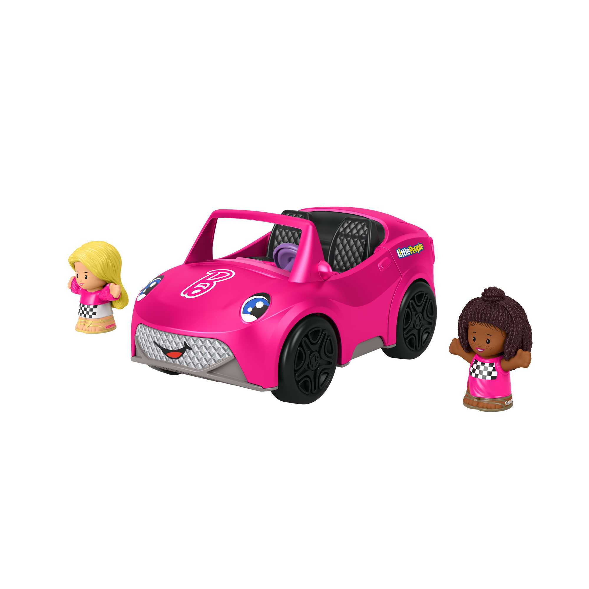 Barbie Convertible Vehicle And Figure Set By Little People