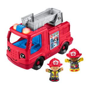 Fisher-Price Little People Camion de Pompiers. Musical. Multilingue