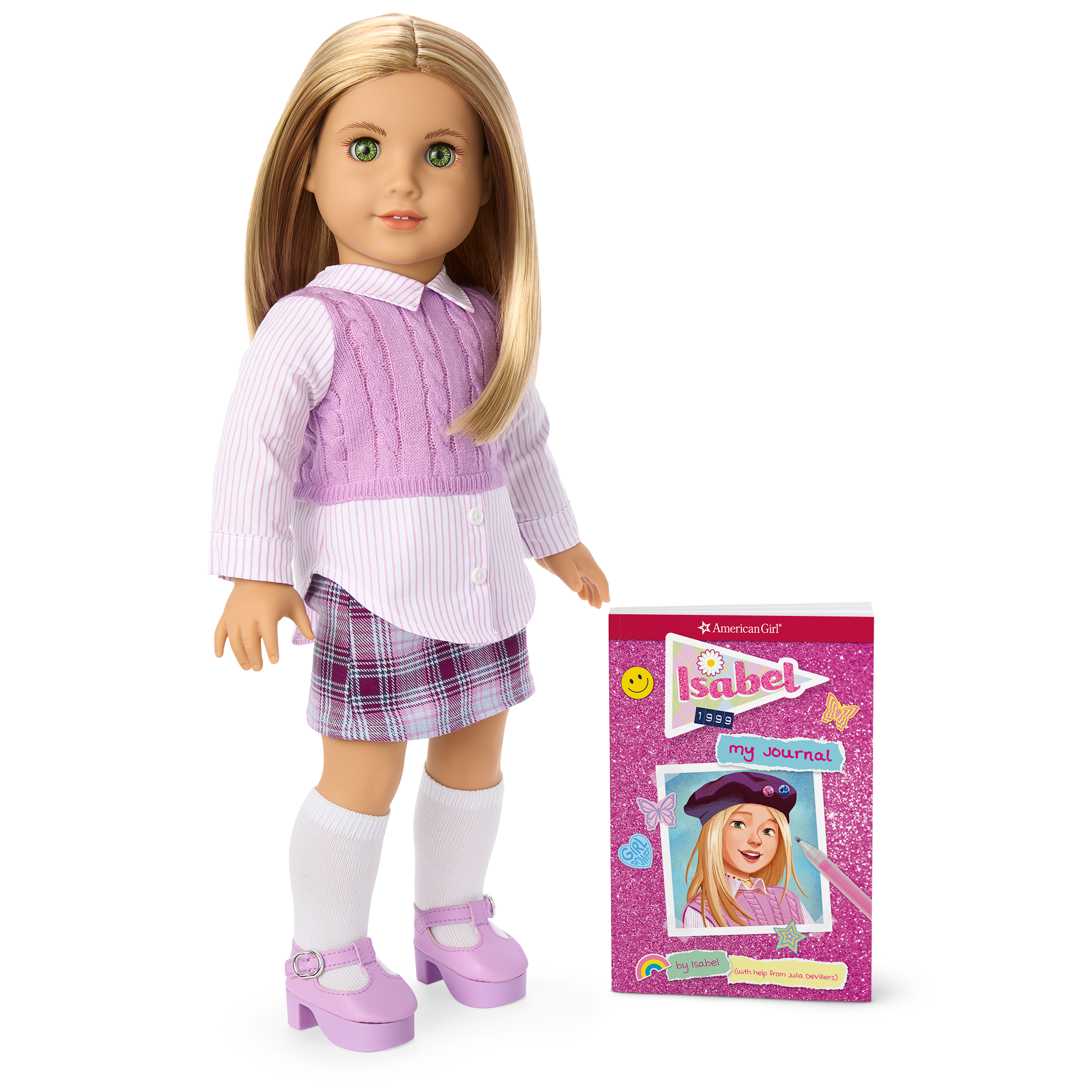 Isabel™ 18-inch Doll. Journal. Accessories & Doll Carrier (Historical Characters) - Image 2