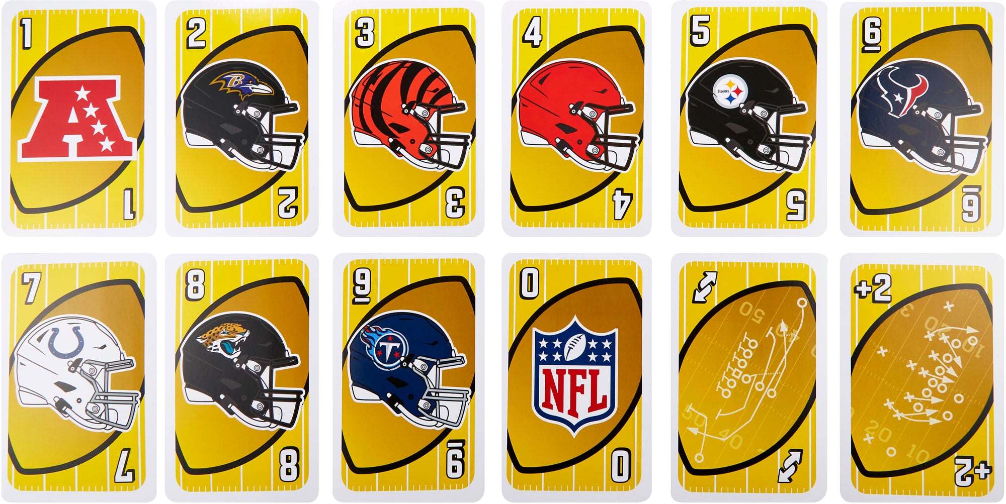 Giant UNO NFL Game For Kids. Adults & Family Night - Image 2