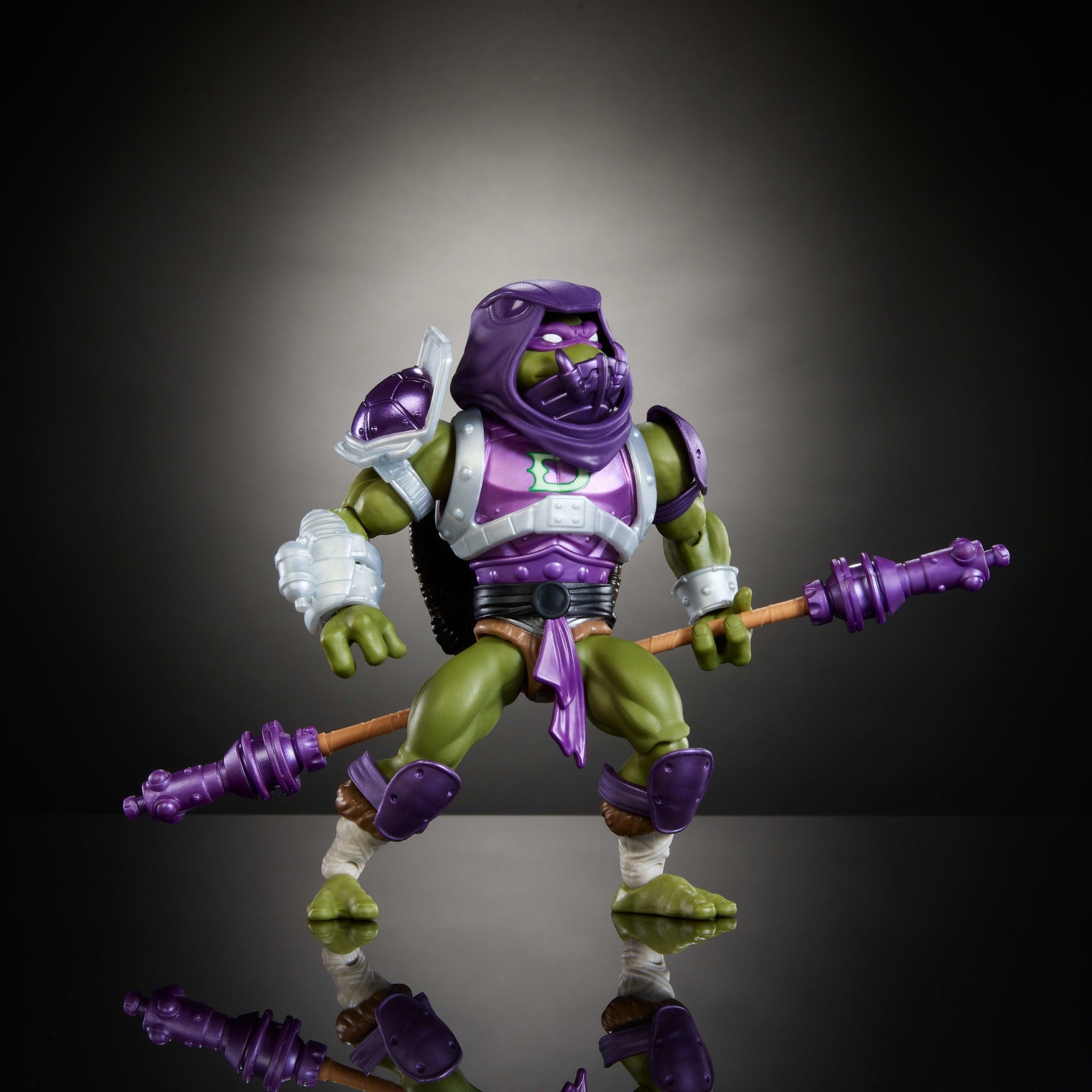 Masters of the Universe Turtles of Grayskull Figura de Acción Donatello de 5.5 pulgadas - Image 3