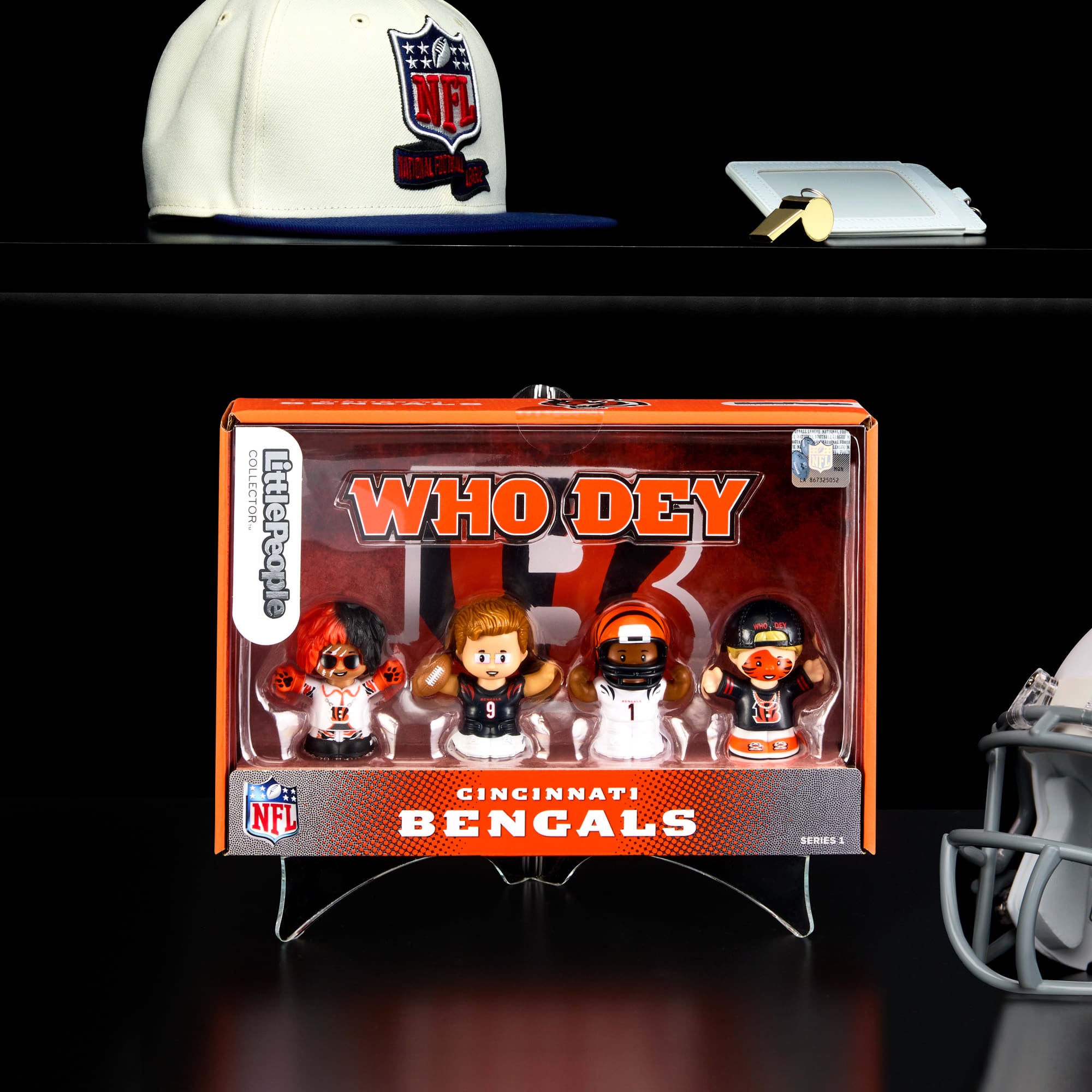 Little People Collector x NFL Cincinnati Bengals Set