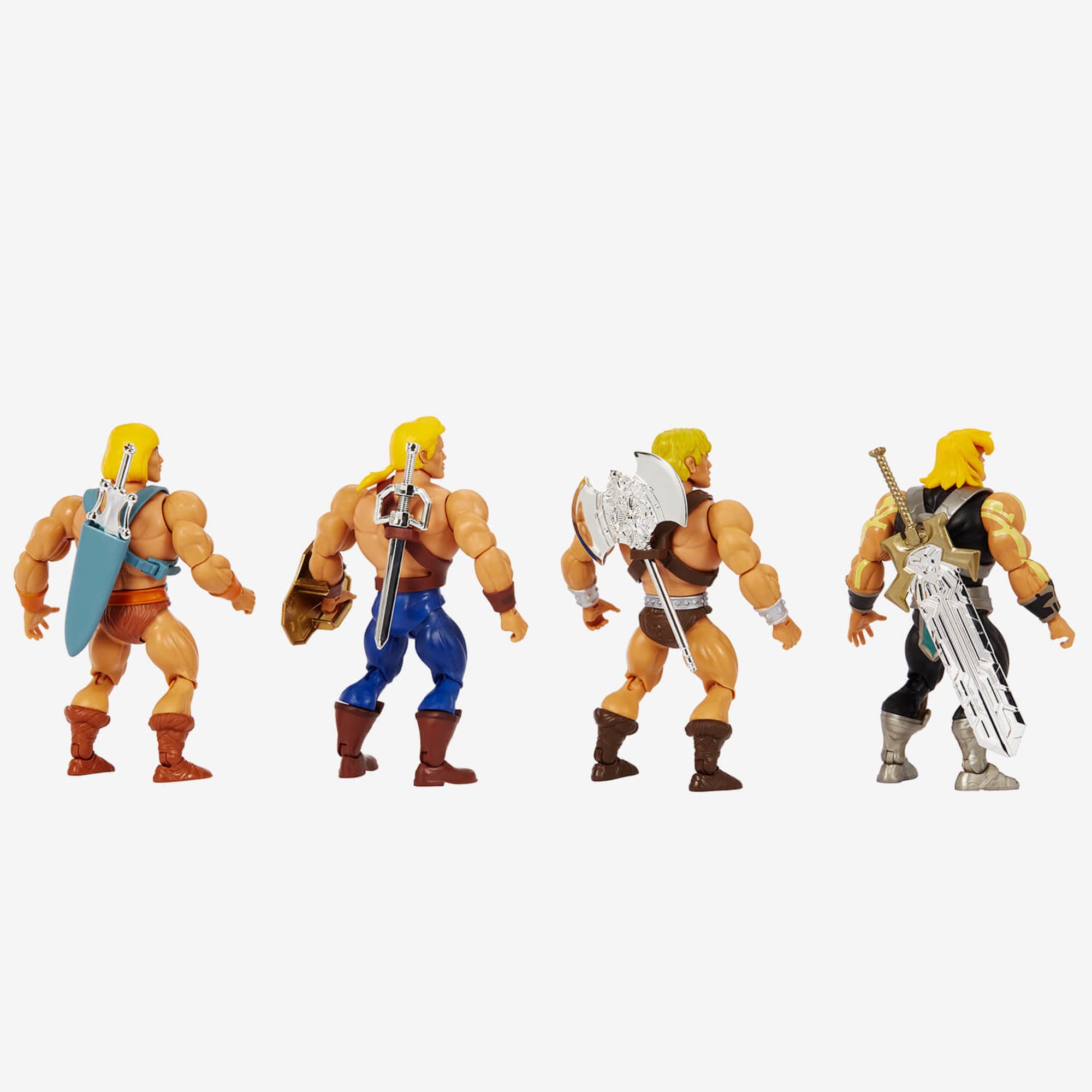 Masters of the Universe Origins He-Man 40th Anniversary 4-Pack - Image 2