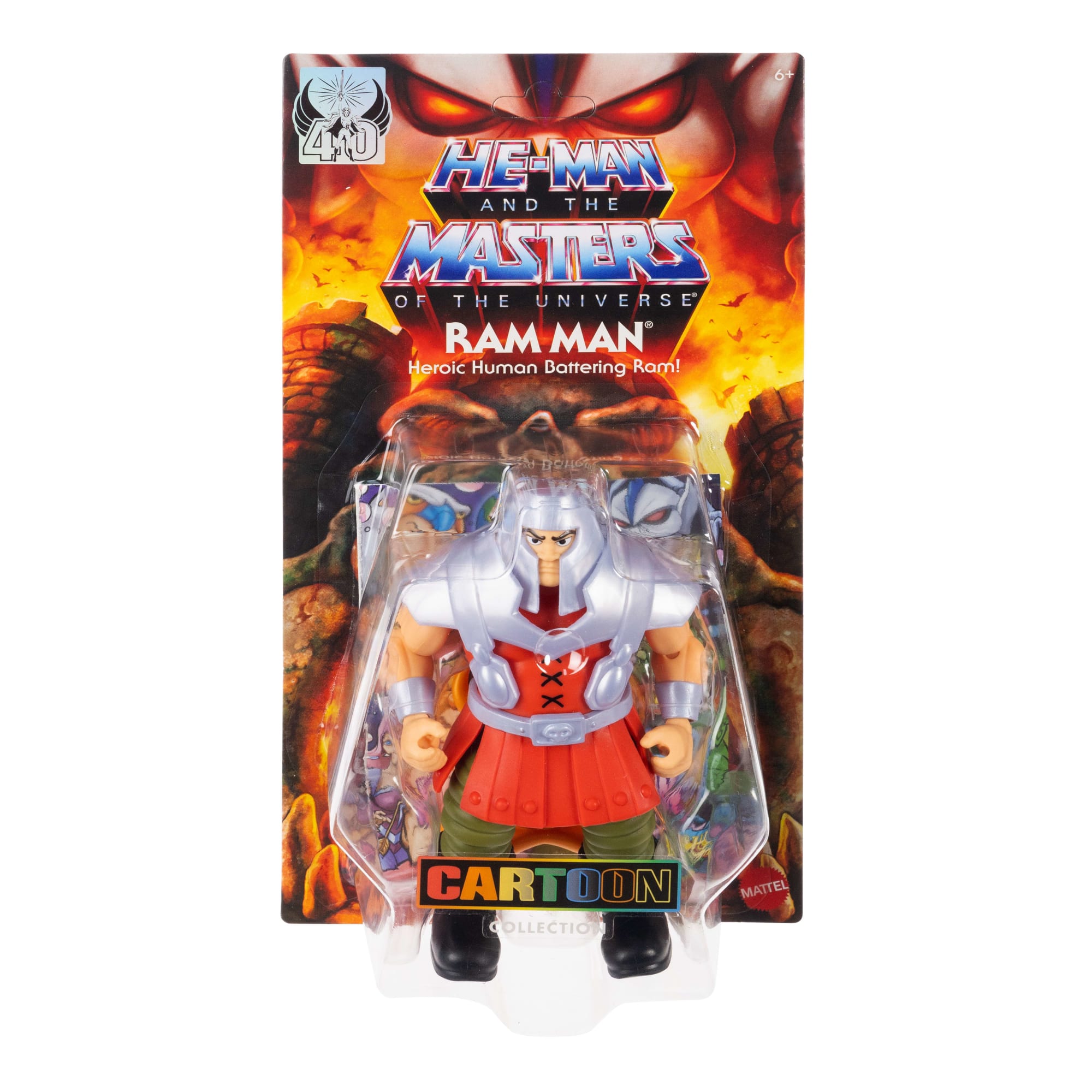 Masters of the Universe Origins Figura de Acción Cartoon Collection Ram Man de 5.5 pulgadas - Image 2