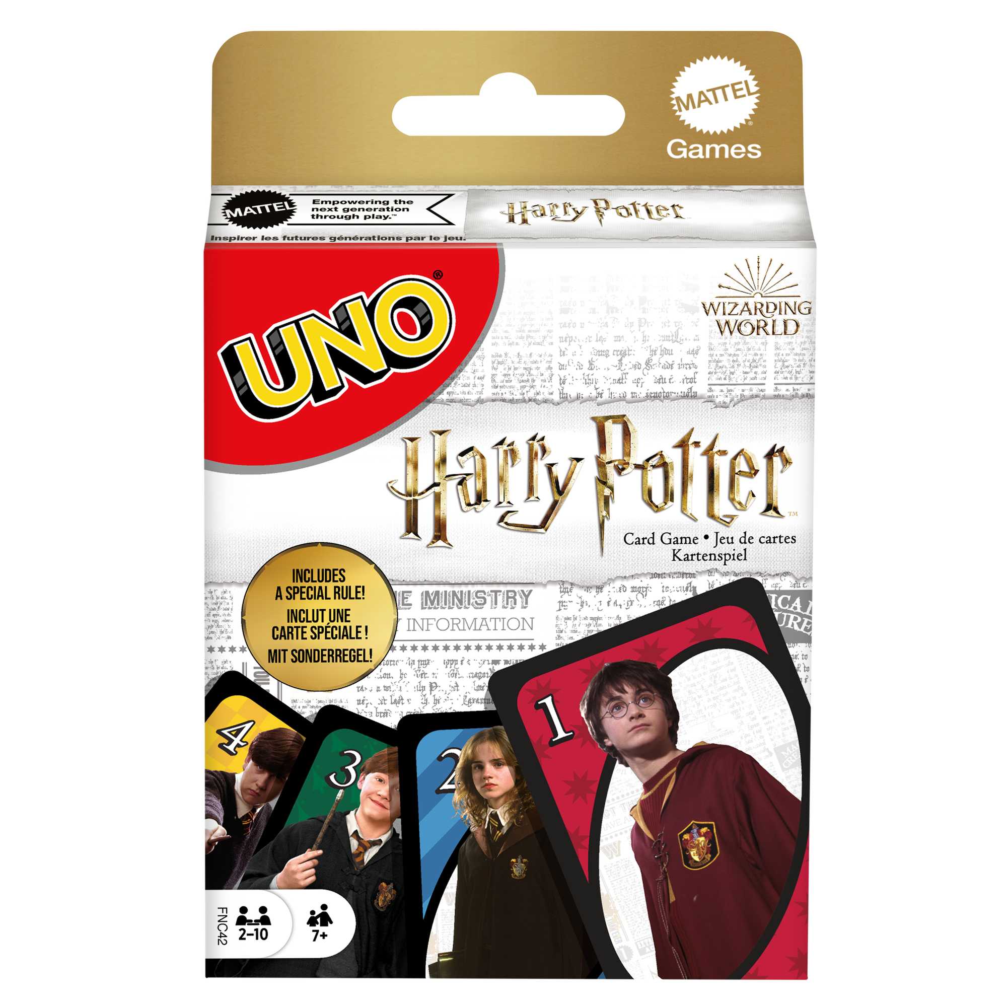 UNO Jogo de Cartas Harry Potter