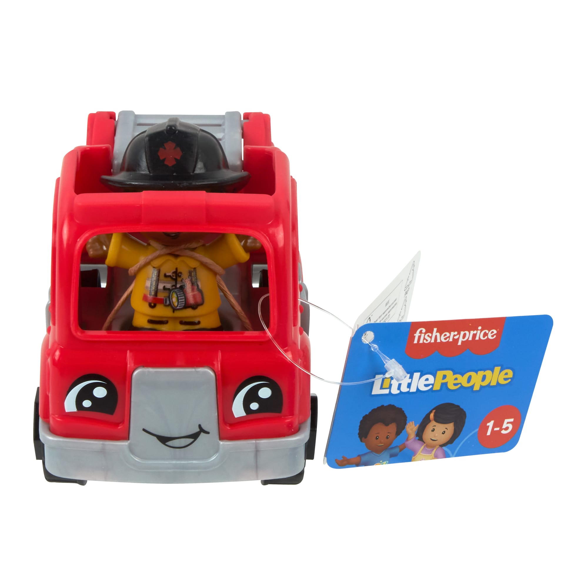 Fisher-Price Little People Camion de Pompiers et Figurine - Image 6