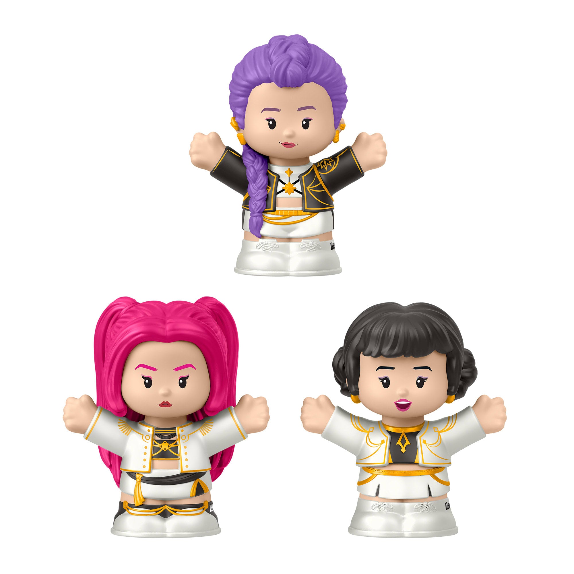 Little People Collector KPop Demon Hunters HUNTR/X Figure Set - Image 4