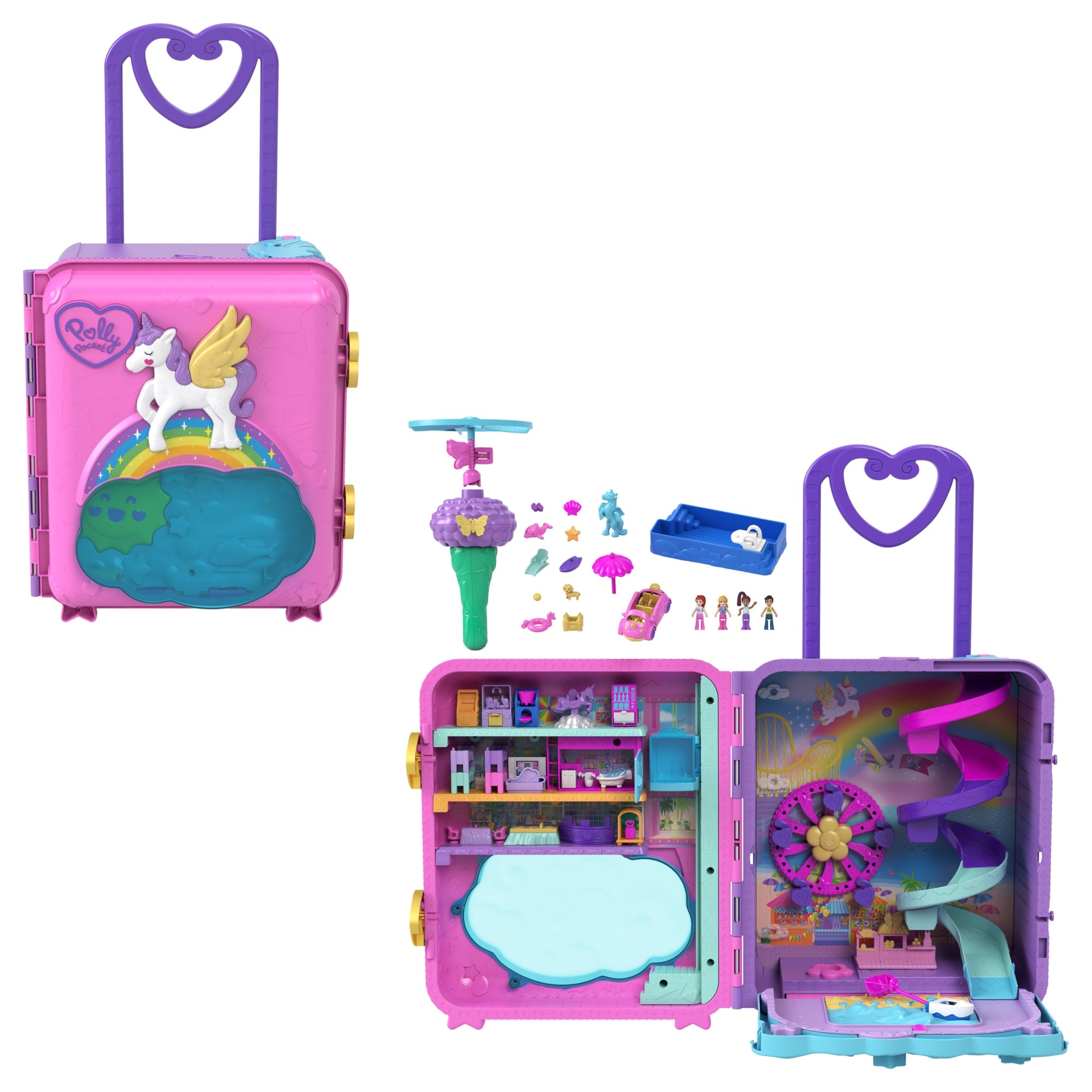 Polly Pocket-Coffret Valise Polly Pocket Pollyville