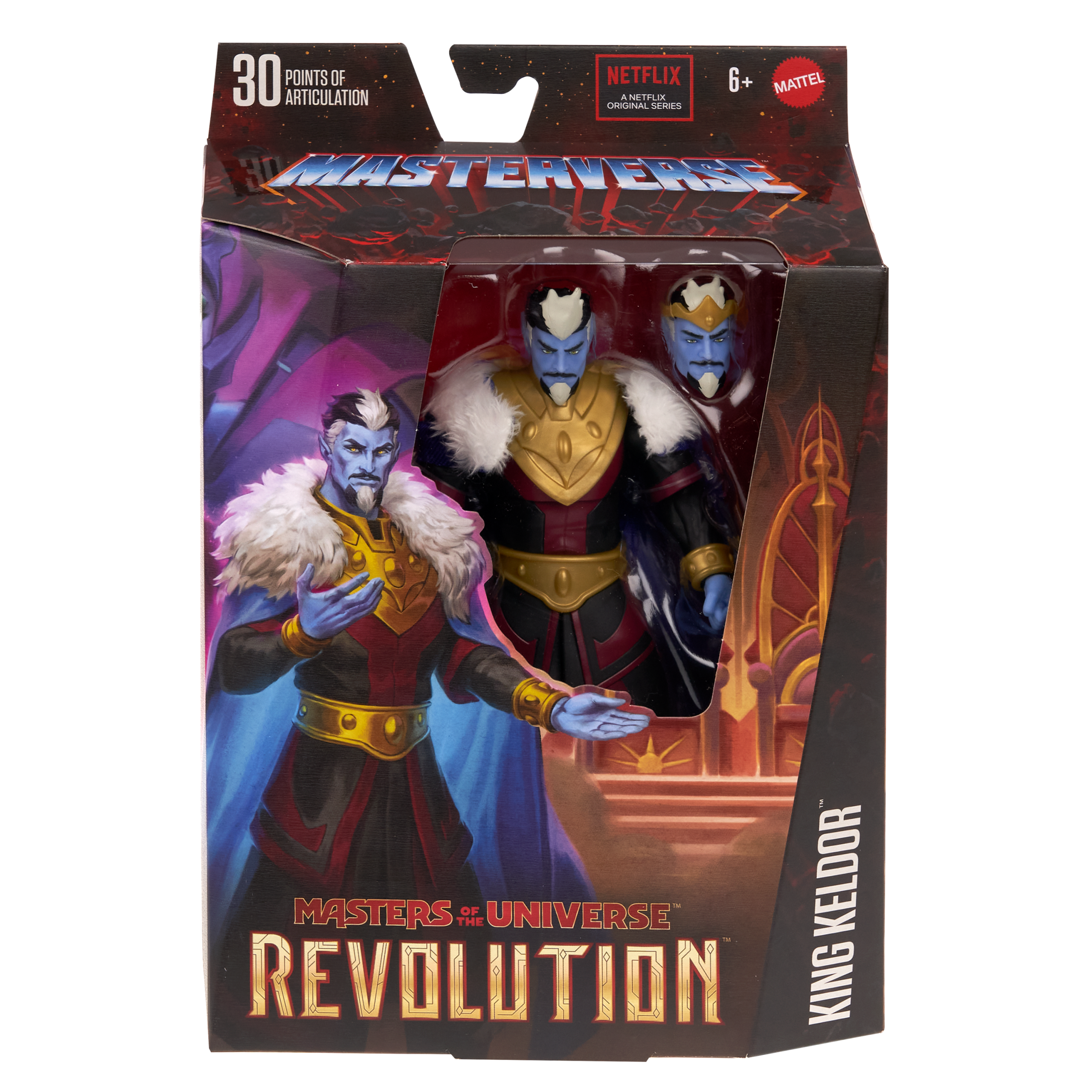 Masters Of The Universe: Revolution Masterverse King Keldor Action Figure Toy - Image 2