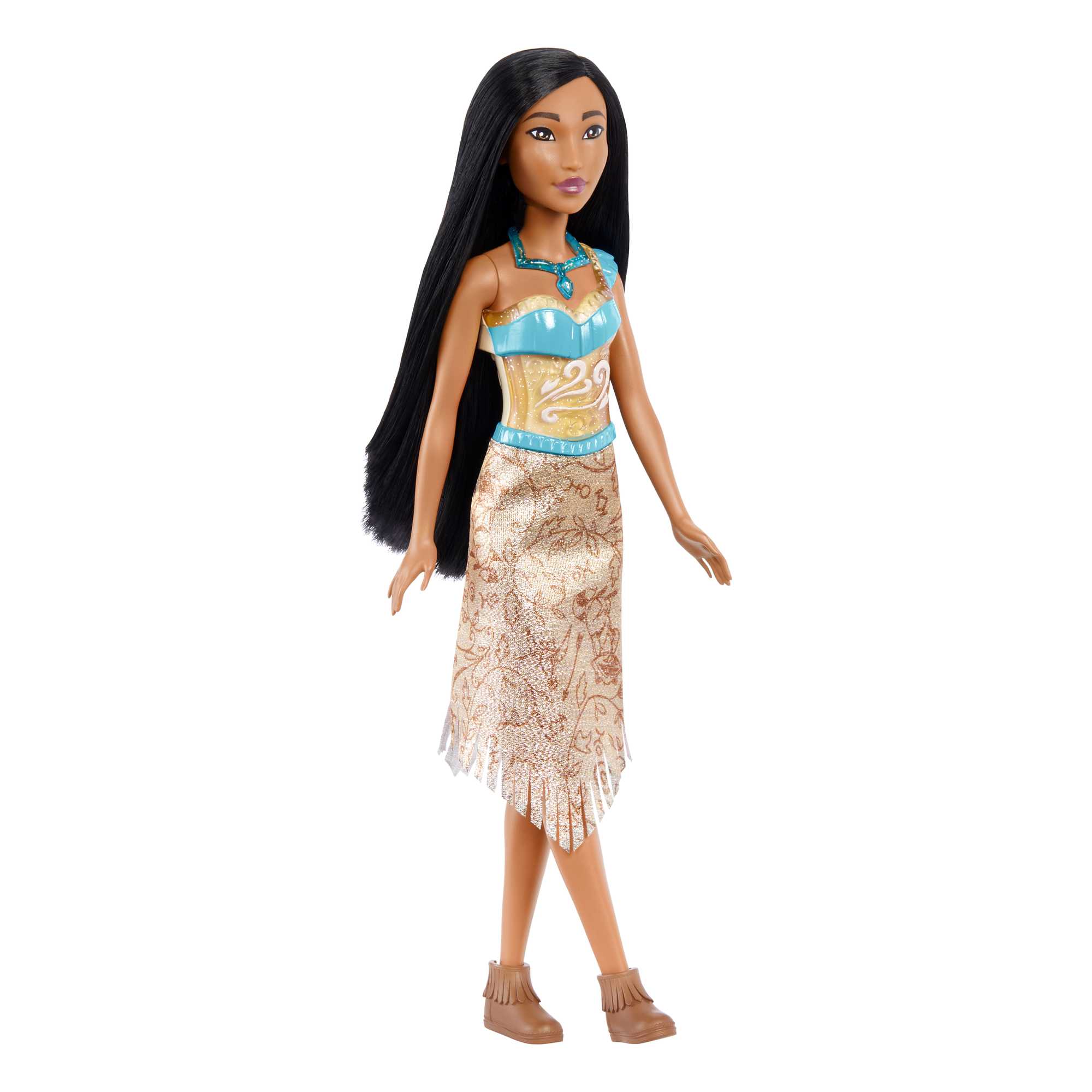 Disney Princess Pocahontas Doll With Sparkling Fashion & Accessories. Inspired By Disney Movie - Image 6