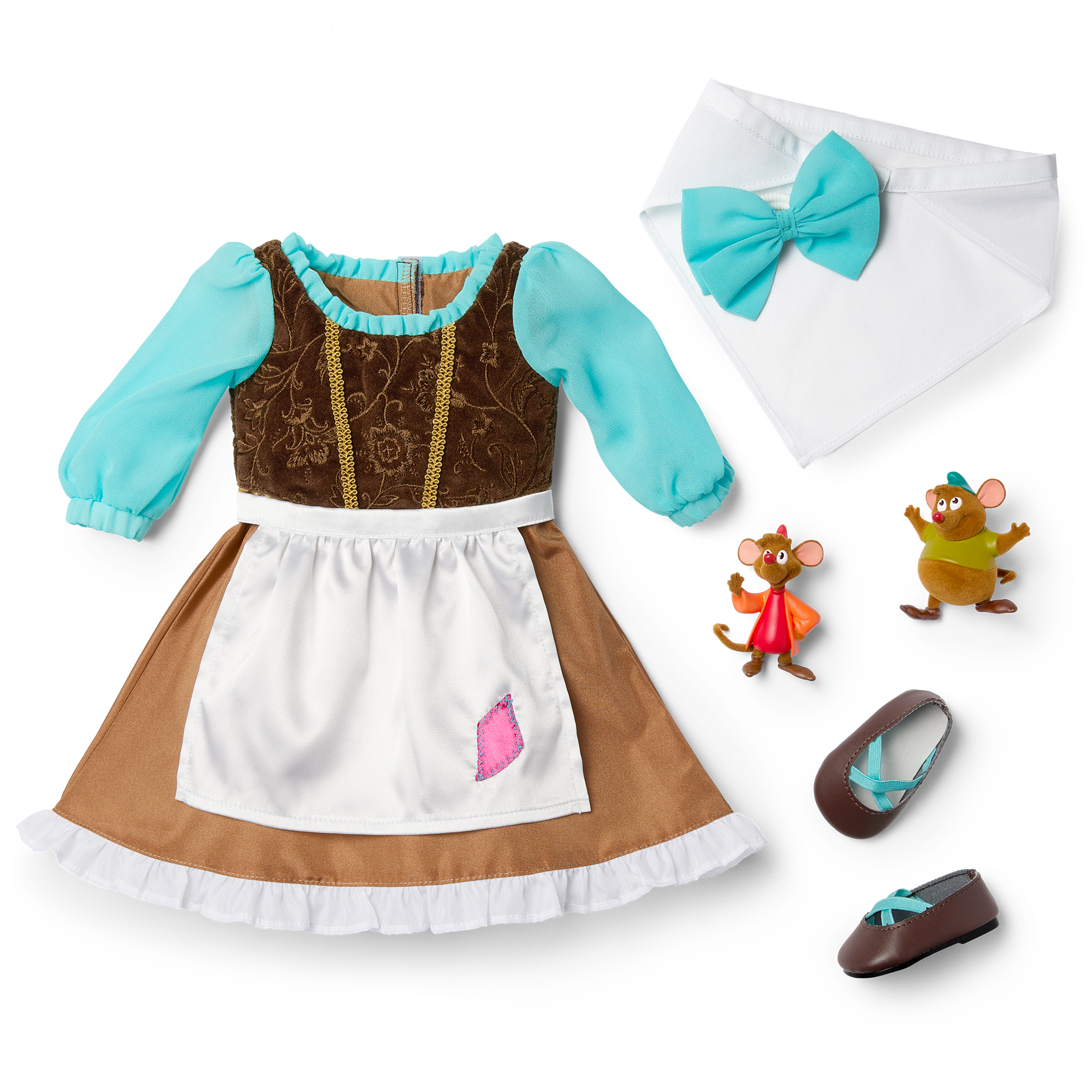 American Girl® Disney Princess Cinderella Day Dress. Friends & Accessories for 18-inch Dolls