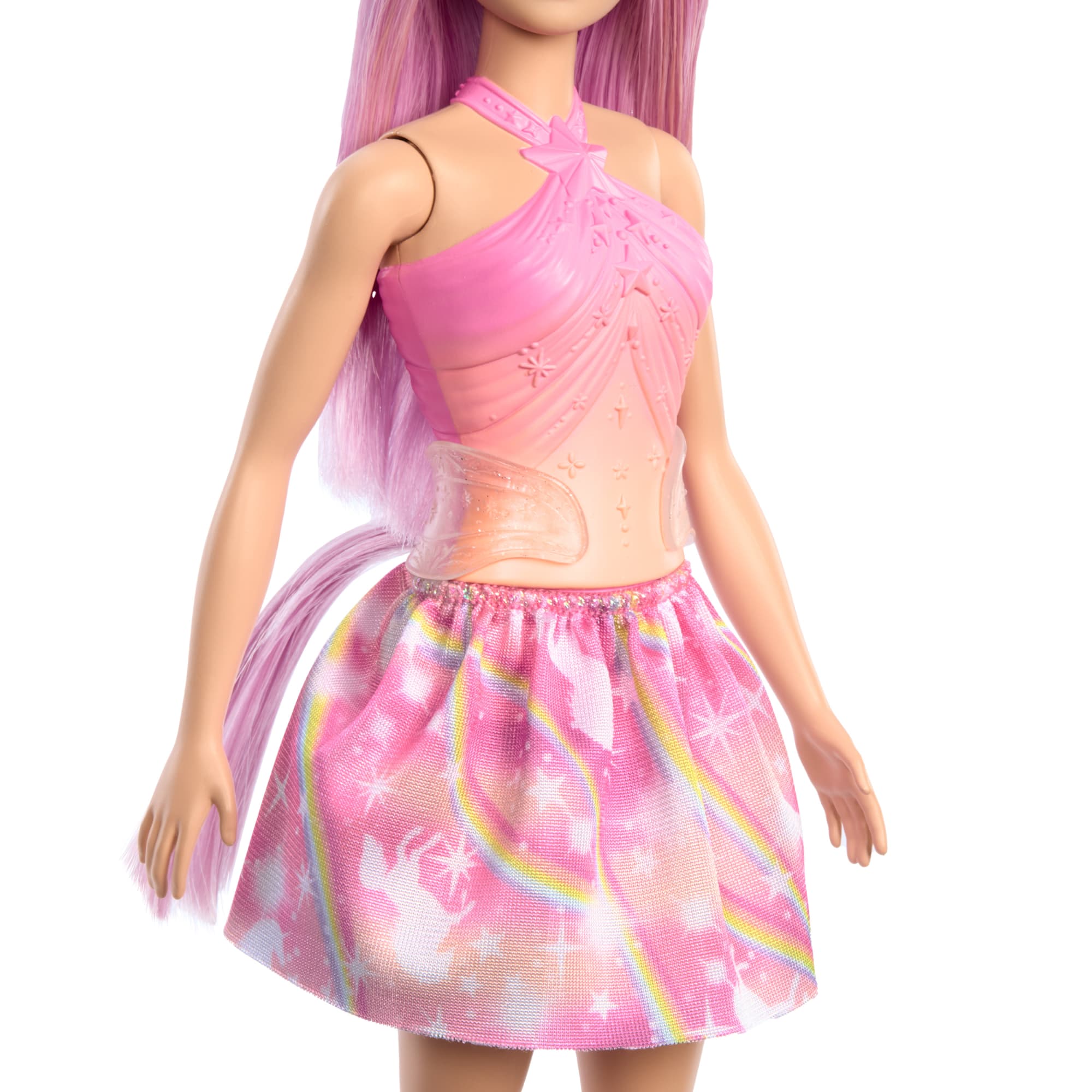 Barbie-Poupées Sirènes Avec Cheveux et Nageoire Colorés et Serre-Tête - Image 5