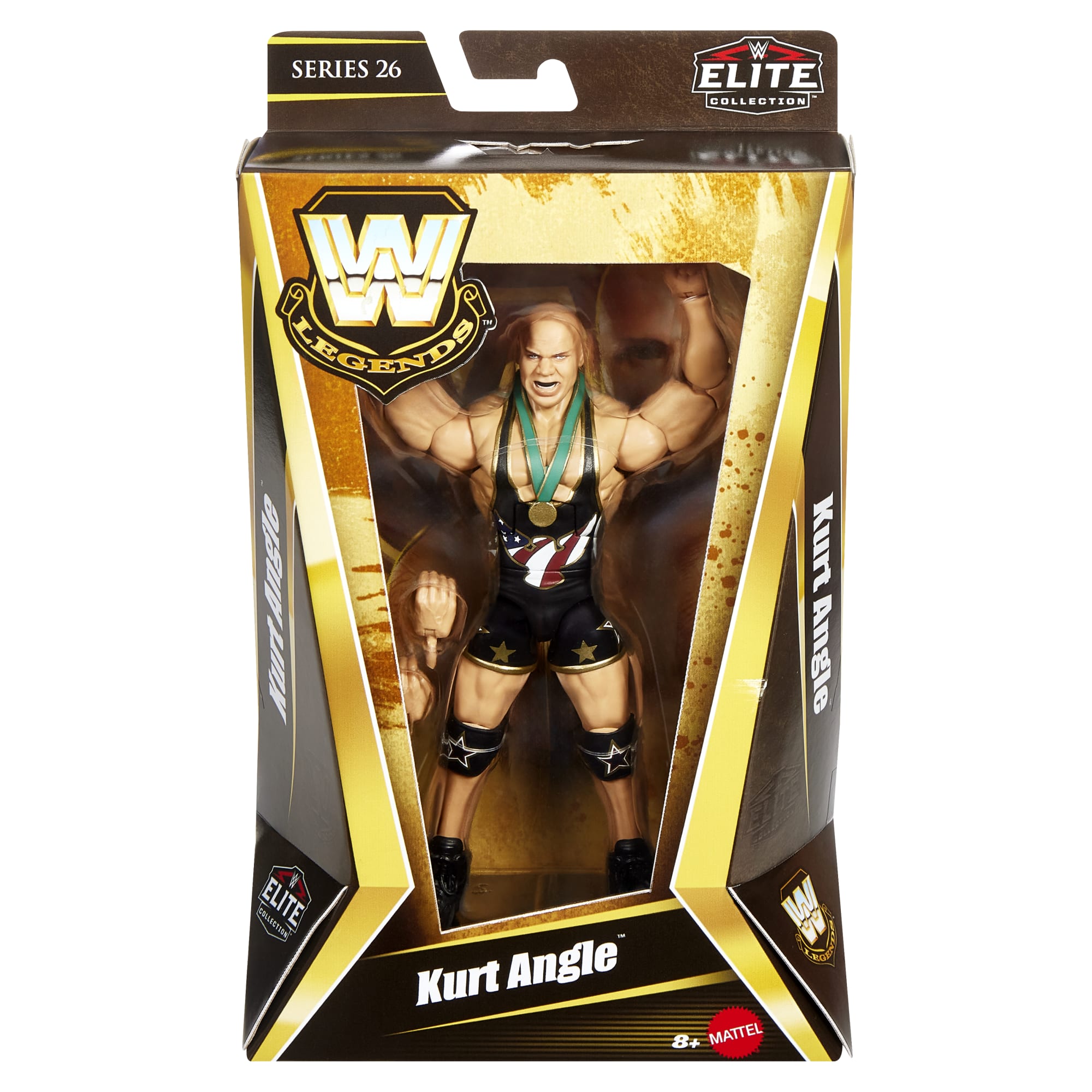 Wwe Collection Elite Legends Série 26 Figurine Kurt Angle - Image 2