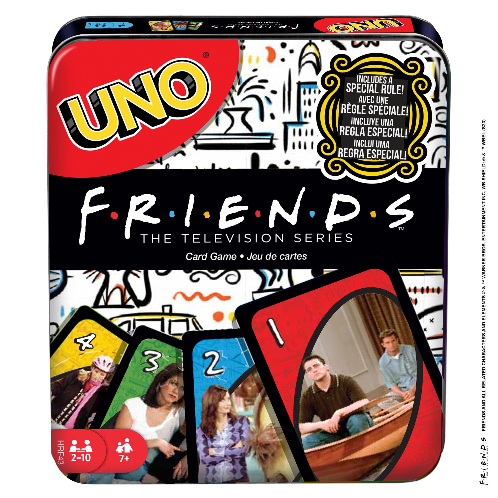 UNO™ Friends™ Card Game in Collectible Tin