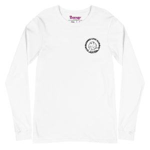 Barney Embroidered Love Club Long Sleeve T-Shirt