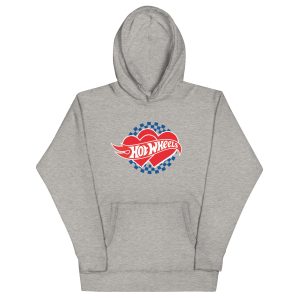 Hot Wheel Checkered Hearts Hoodie