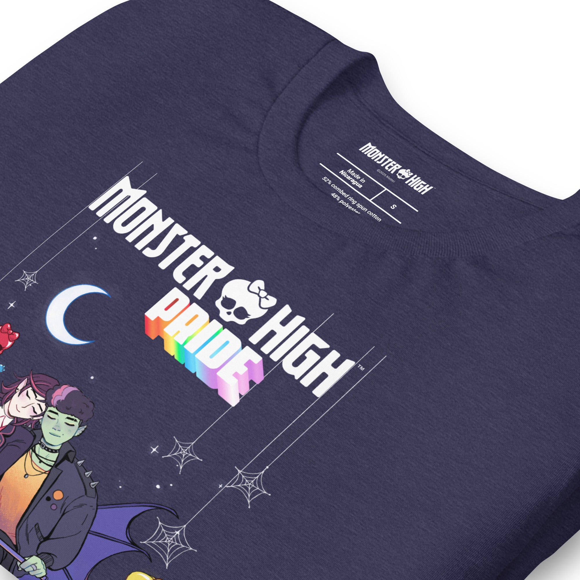 Monster High Pride Kieran & Spelldon Navy T-Shirt - Image 5